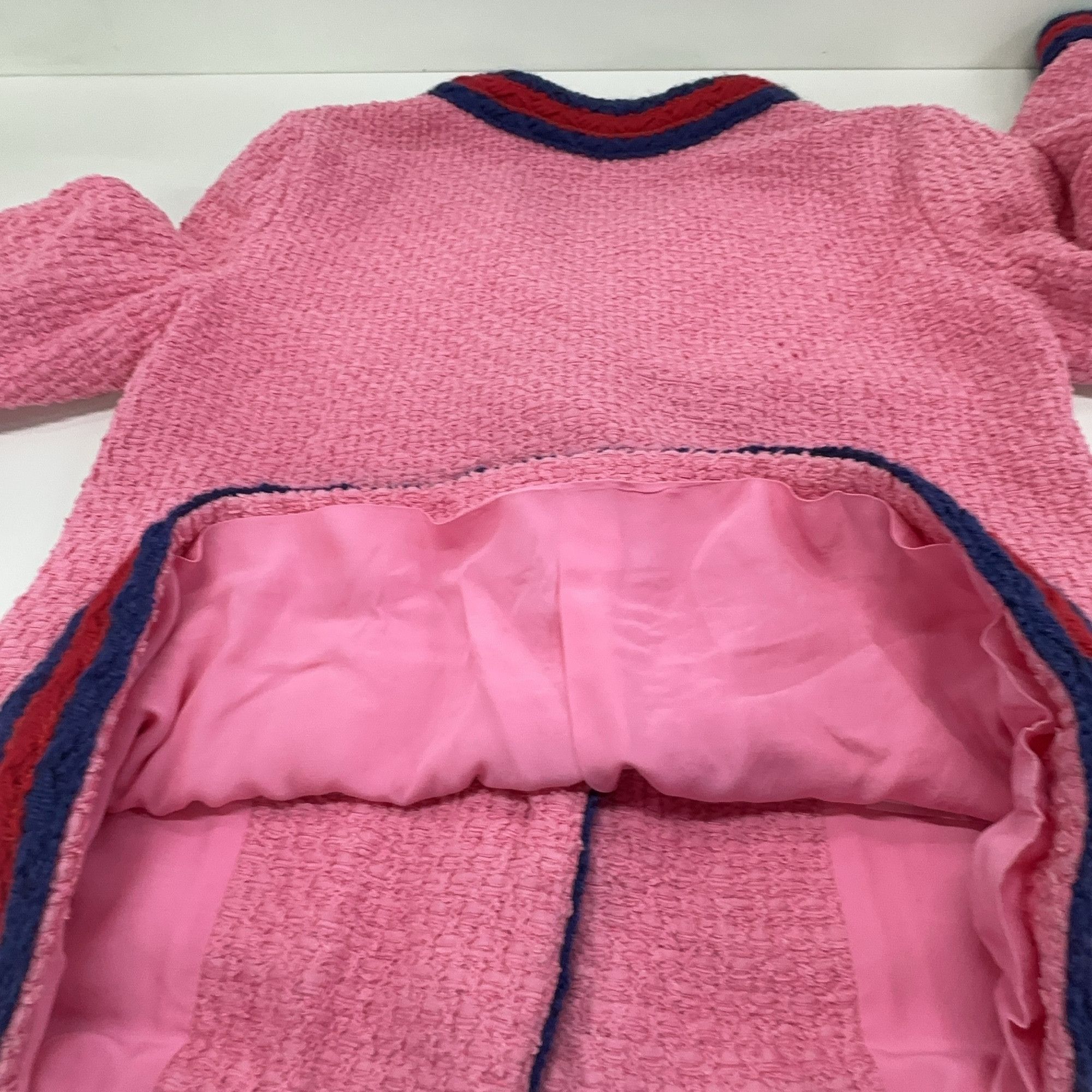 Gucci Gucci Pink Tweed Jacket Size 40 Size S / US 4 / IT 40 - 11 Thumbnail