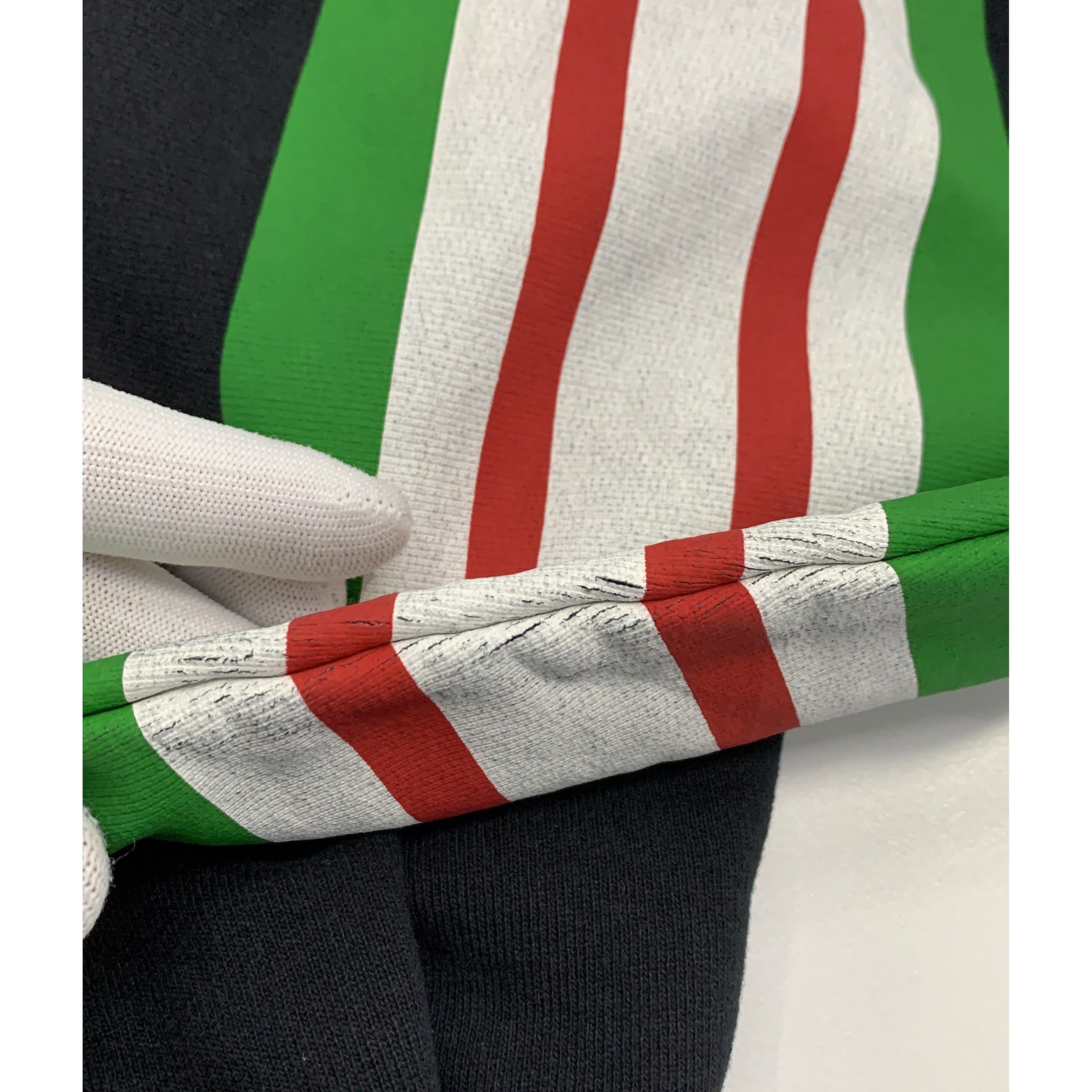 Gucci Gucci Striped Logo Hoodie Black Size M Size US M / EU 48-50 / 2 - 5 Thumbnail
