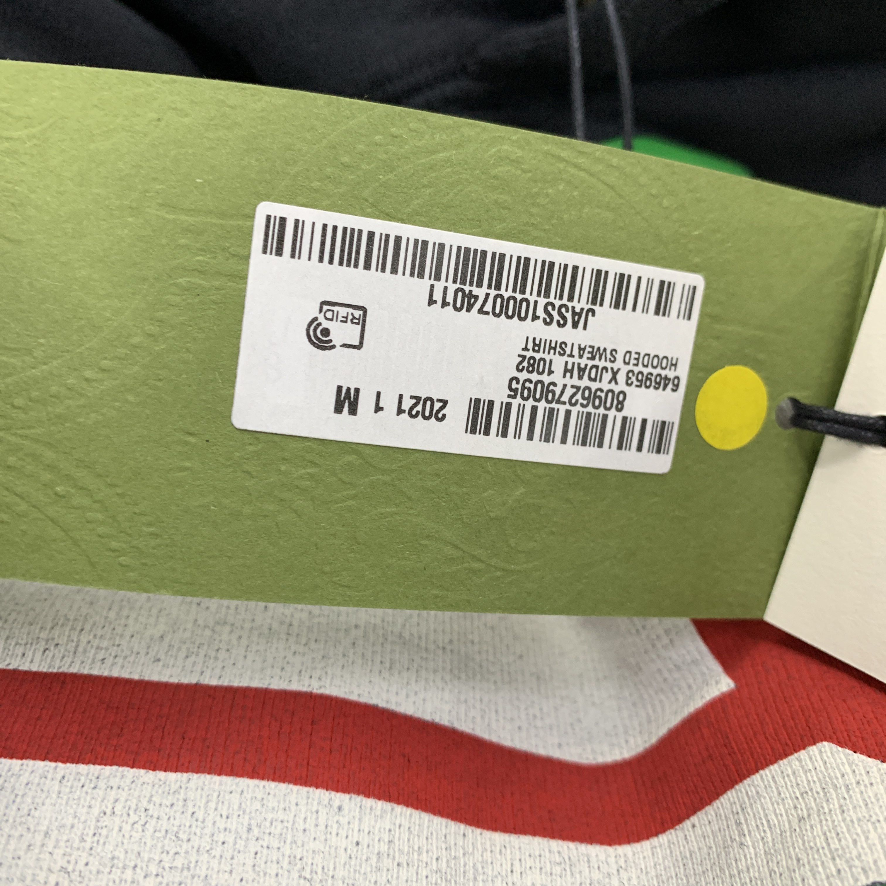 Gucci Gucci Striped Logo Hoodie Black Size M Size US M / EU 48-50 / 2 - 2 Thumbnail