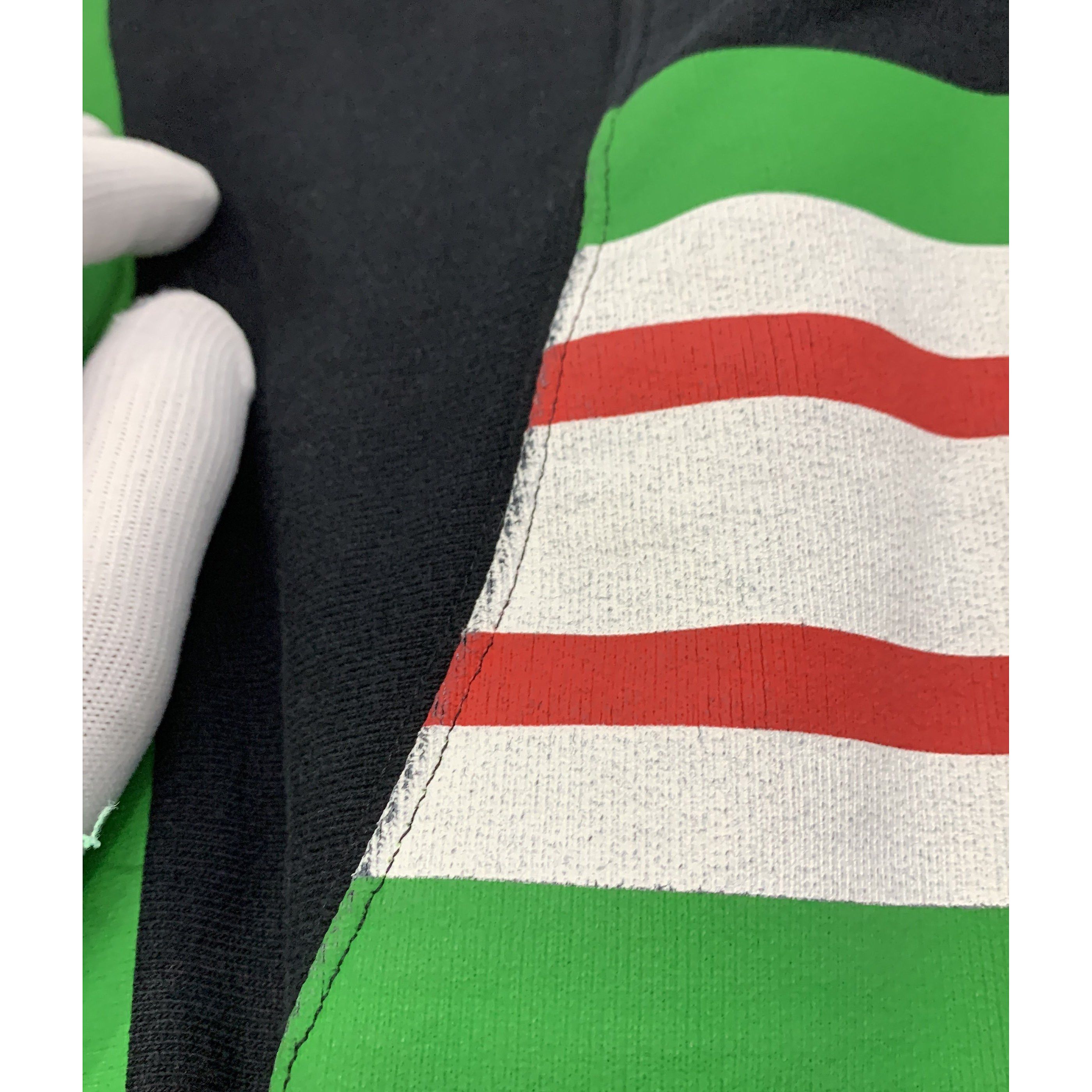Gucci Gucci Striped Logo Hoodie Black Size M Size US M / EU 48-50 / 2 - 6 Thumbnail
