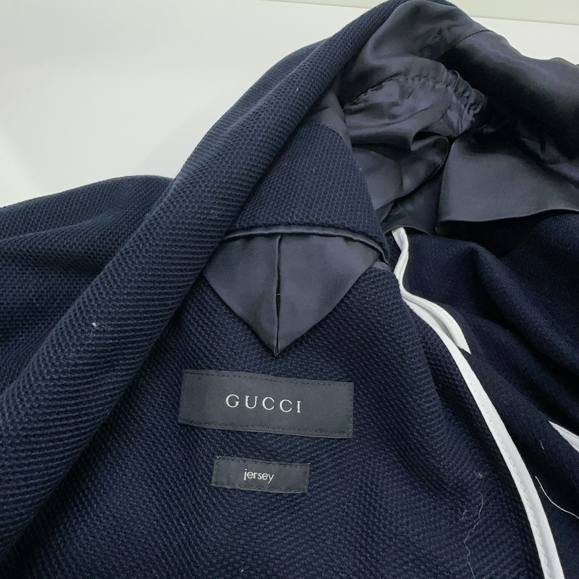 Gucci Gucci Crest Emblem Jersey Blazer Size 48 Size XL / US 12-14 / IT 48-50 - 5 Thumbnail
