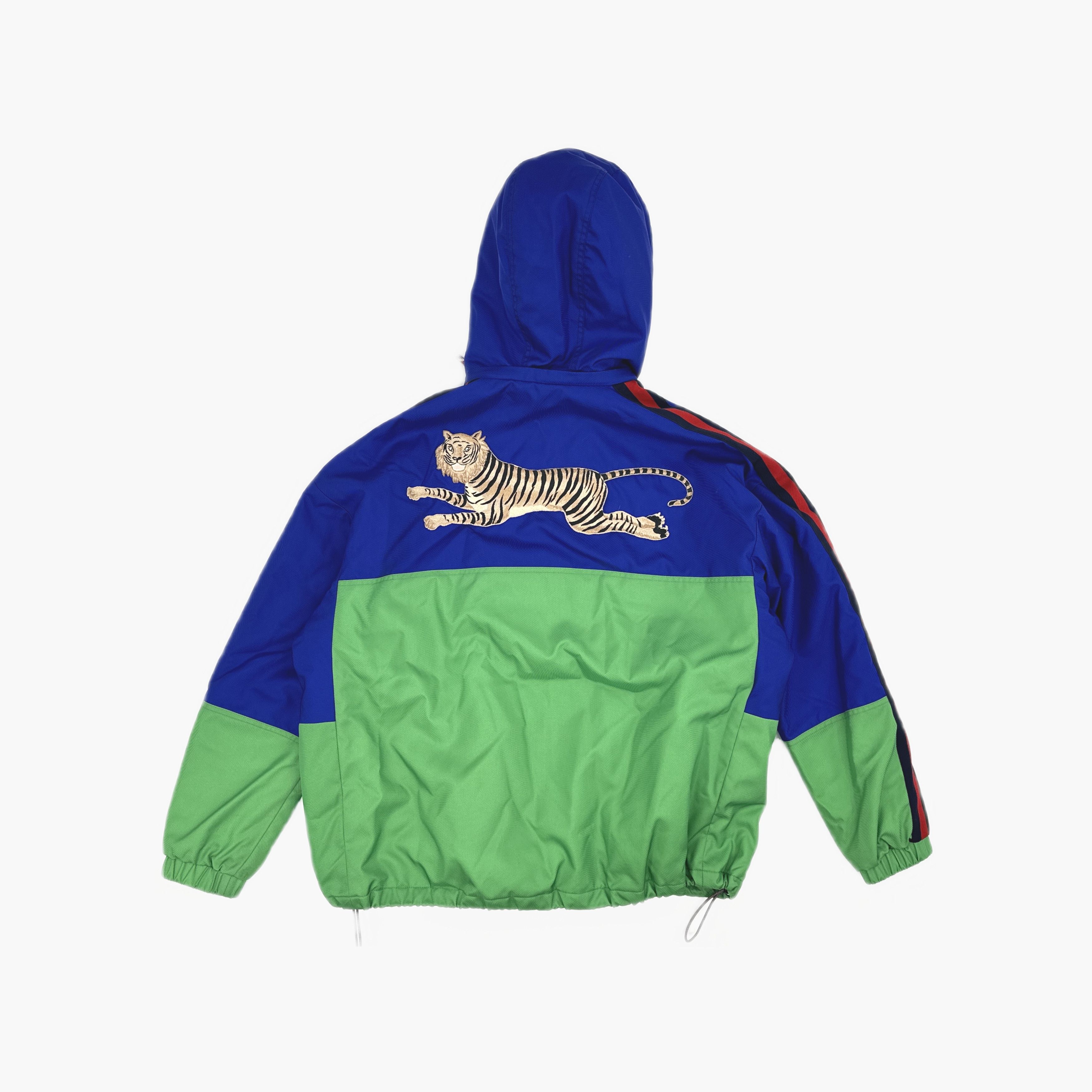 Gucci Gucci Tiger Colorblock Hooded Jacket Size 50 Size US M / EU 48-50 / 2 - 2 Thumbnail