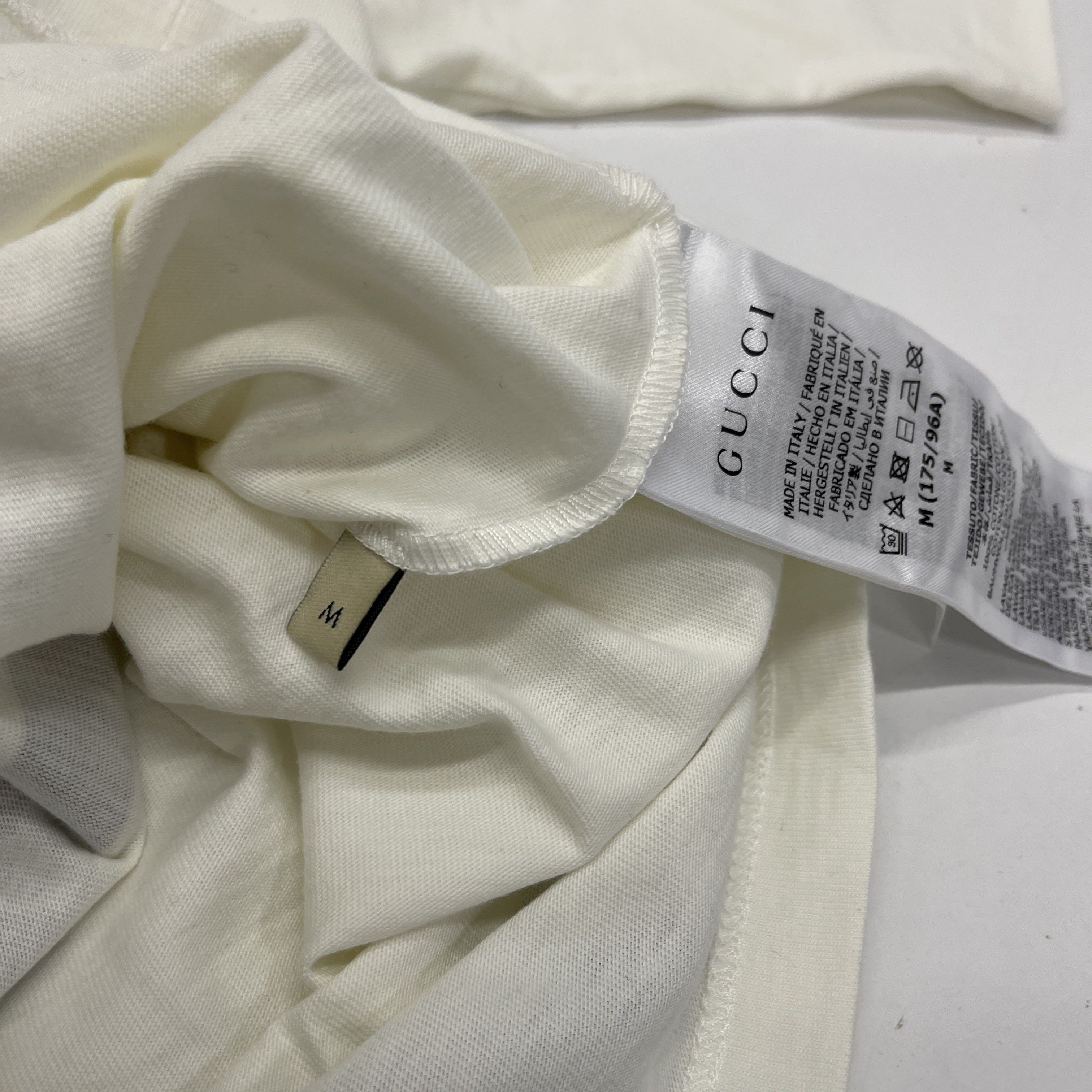 Gucci Gucci x Adidas Logo T-Shirt Size M Size US M / EU 48-50 / 2 - 4 Thumbnail
