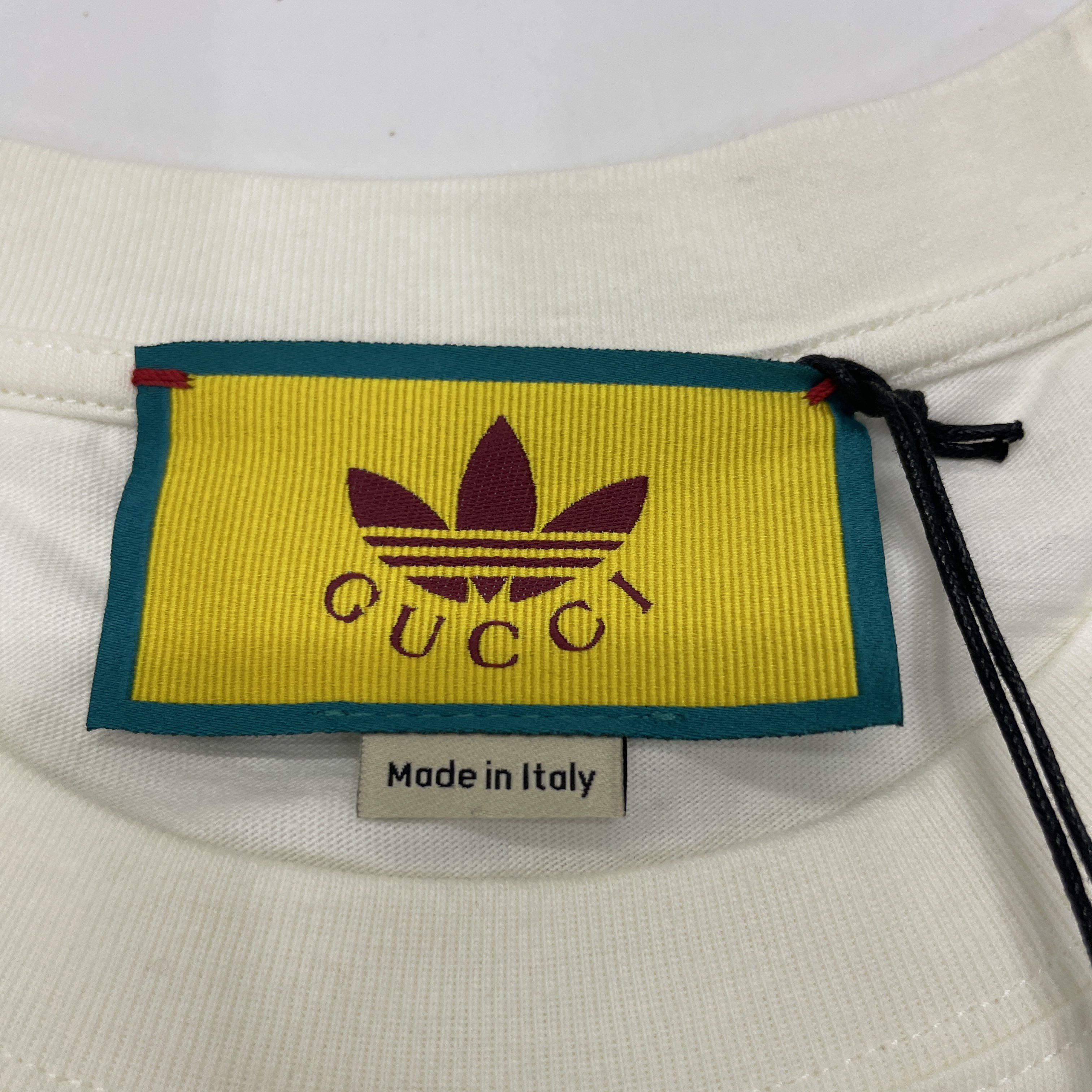 Gucci Gucci x Adidas Logo T-Shirt Size M Size US M / EU 48-50 / 2 - 3 Thumbnail