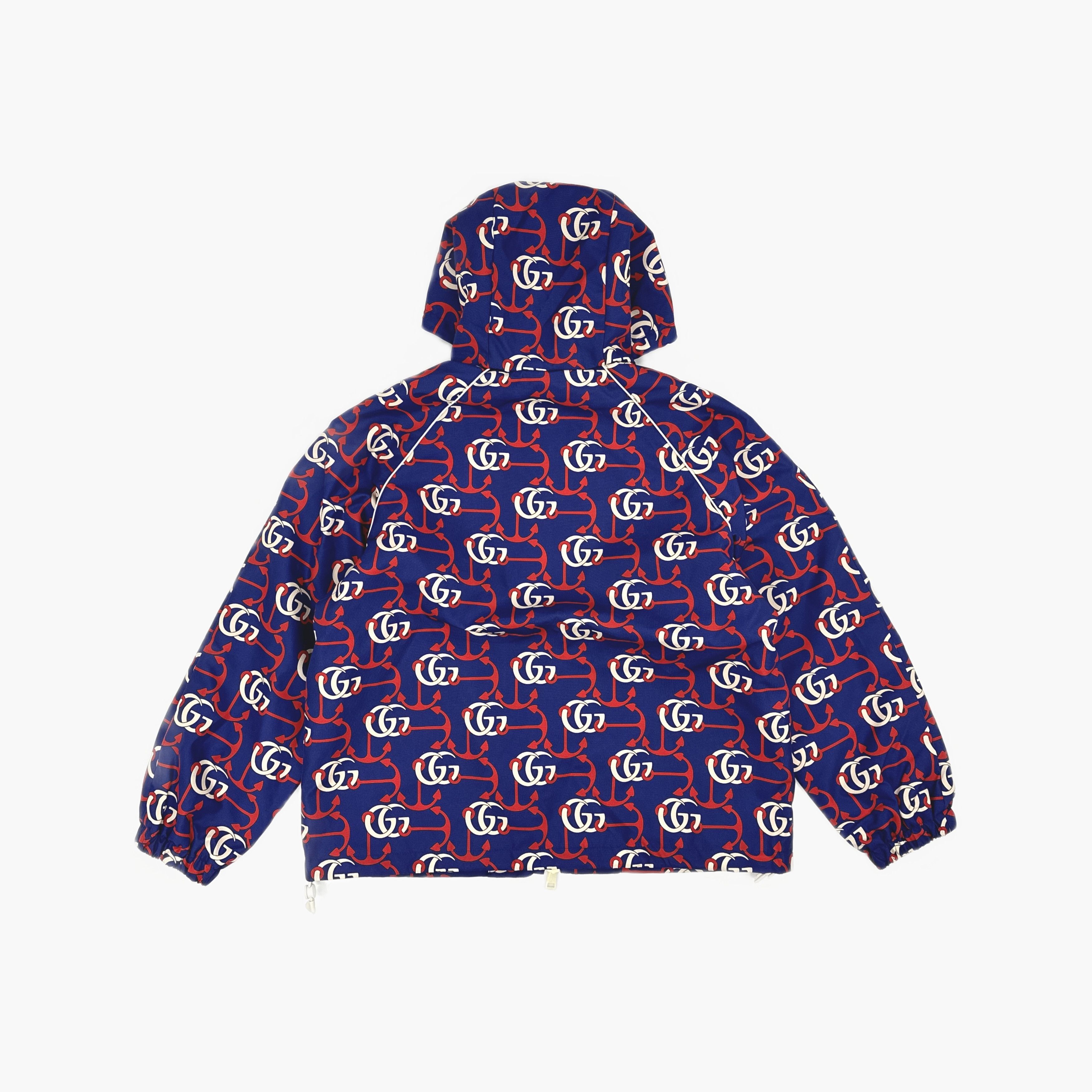 Gucci Gucci GG Anchor Print Hooded Jacket Size 46 Size US S / EU 44-46 / 1 - 2 Thumbnail