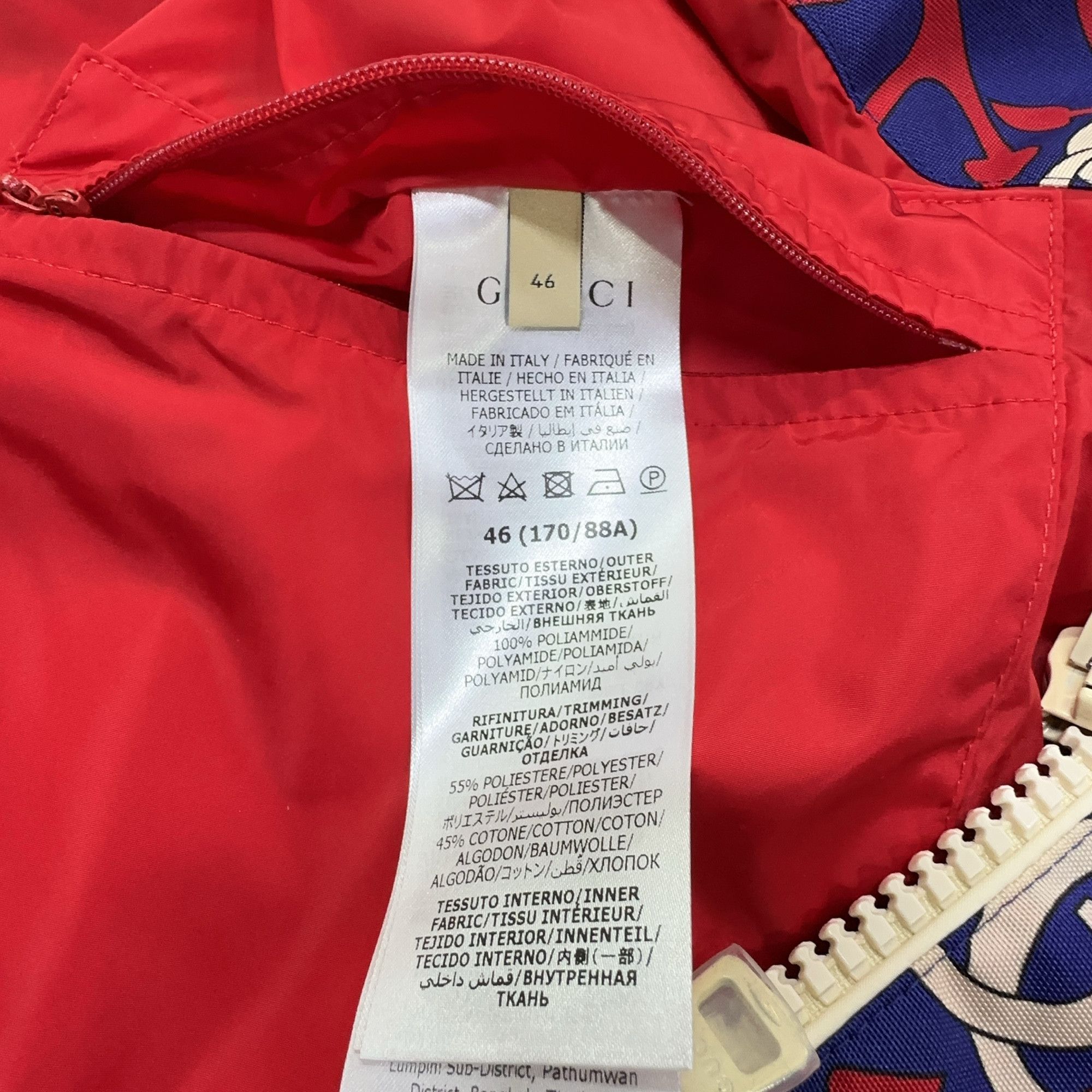 Gucci Gucci GG Anchor Print Hooded Jacket Size 46 Size US S / EU 44-46 / 1 - 4 Thumbnail