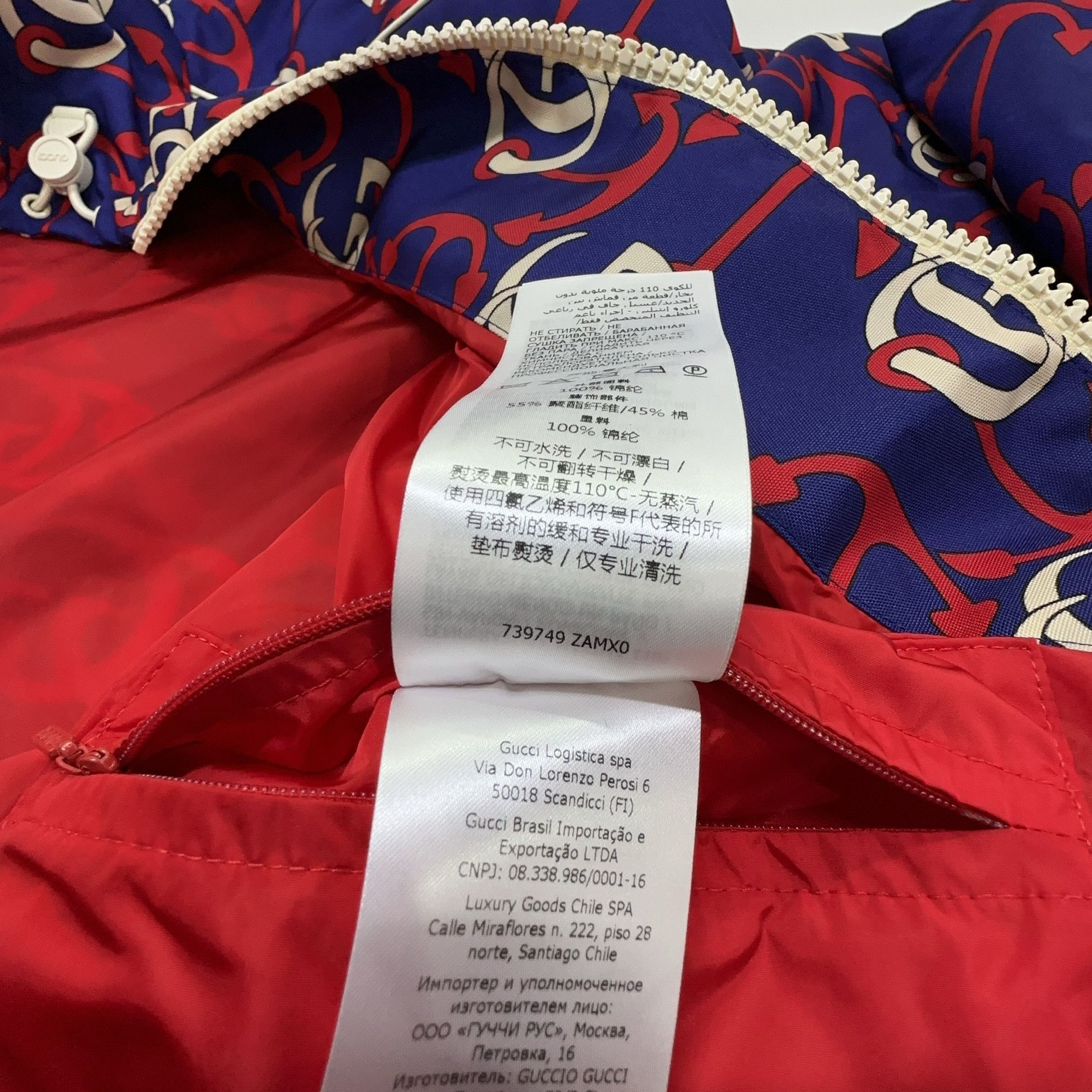 Gucci Gucci GG Anchor Print Hooded Jacket Size 46 Size US S / EU 44-46 / 1 - 3 Thumbnail