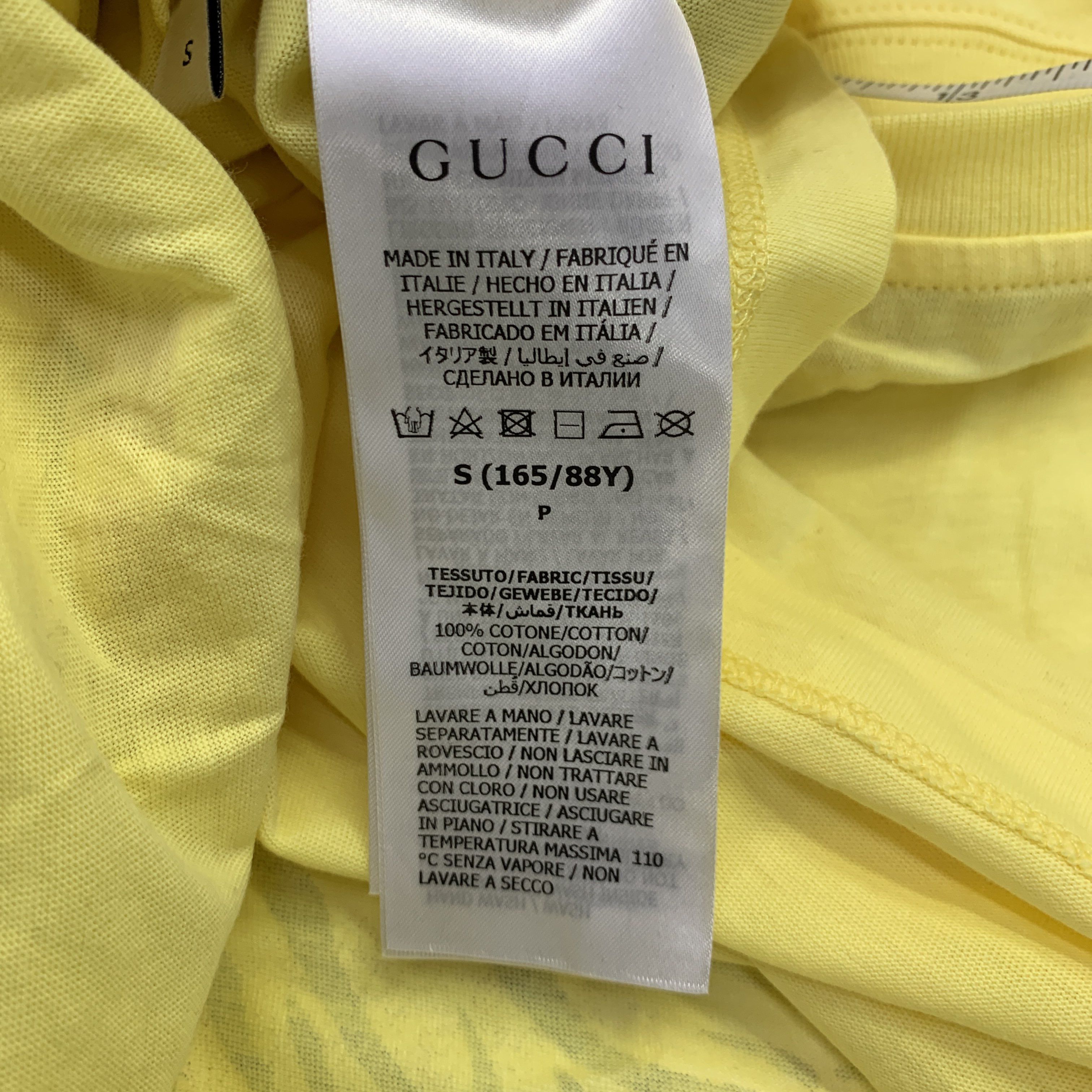 Gucci Gucci Tiger Logo Print T-Shirt Size S Size S / US 4 / IT 40 - 3 Thumbnail