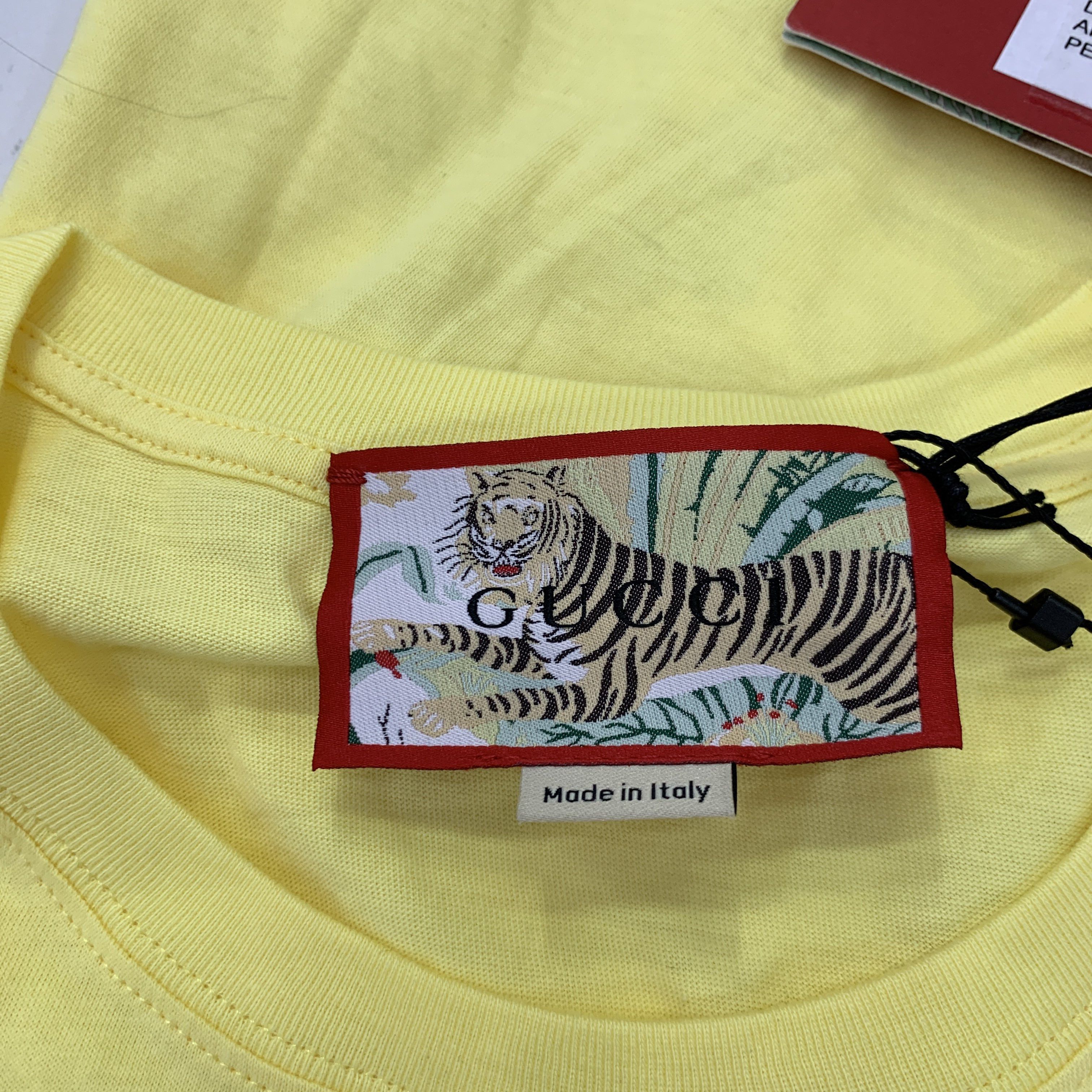 Gucci Gucci Tiger Logo Print T-Shirt Size S Size S / US 4 / IT 40 - 2 Thumbnail