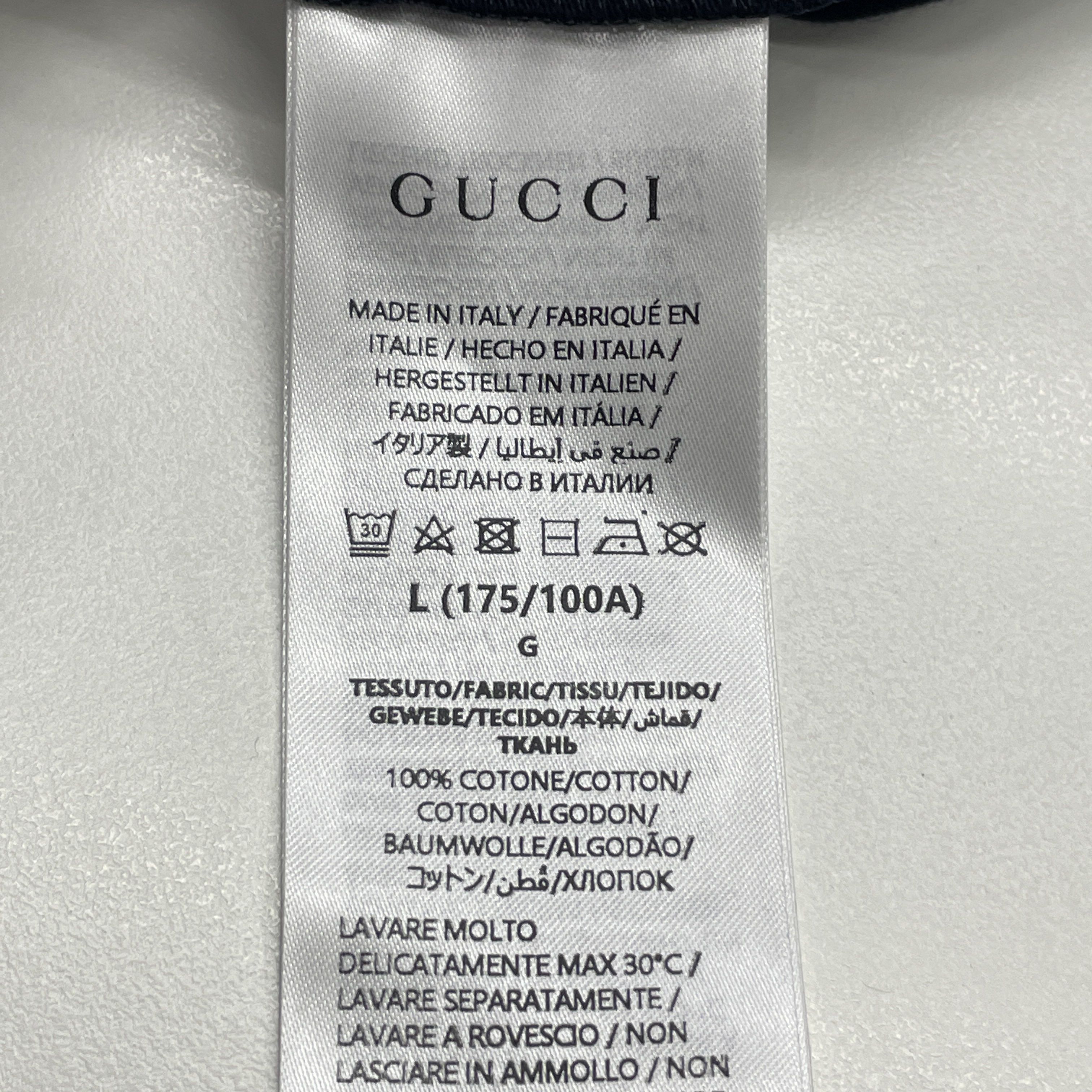 Gucci Gucci Logo Print T-Shirt Size L Size US L / EU 52-54 / 3 - 4 Thumbnail