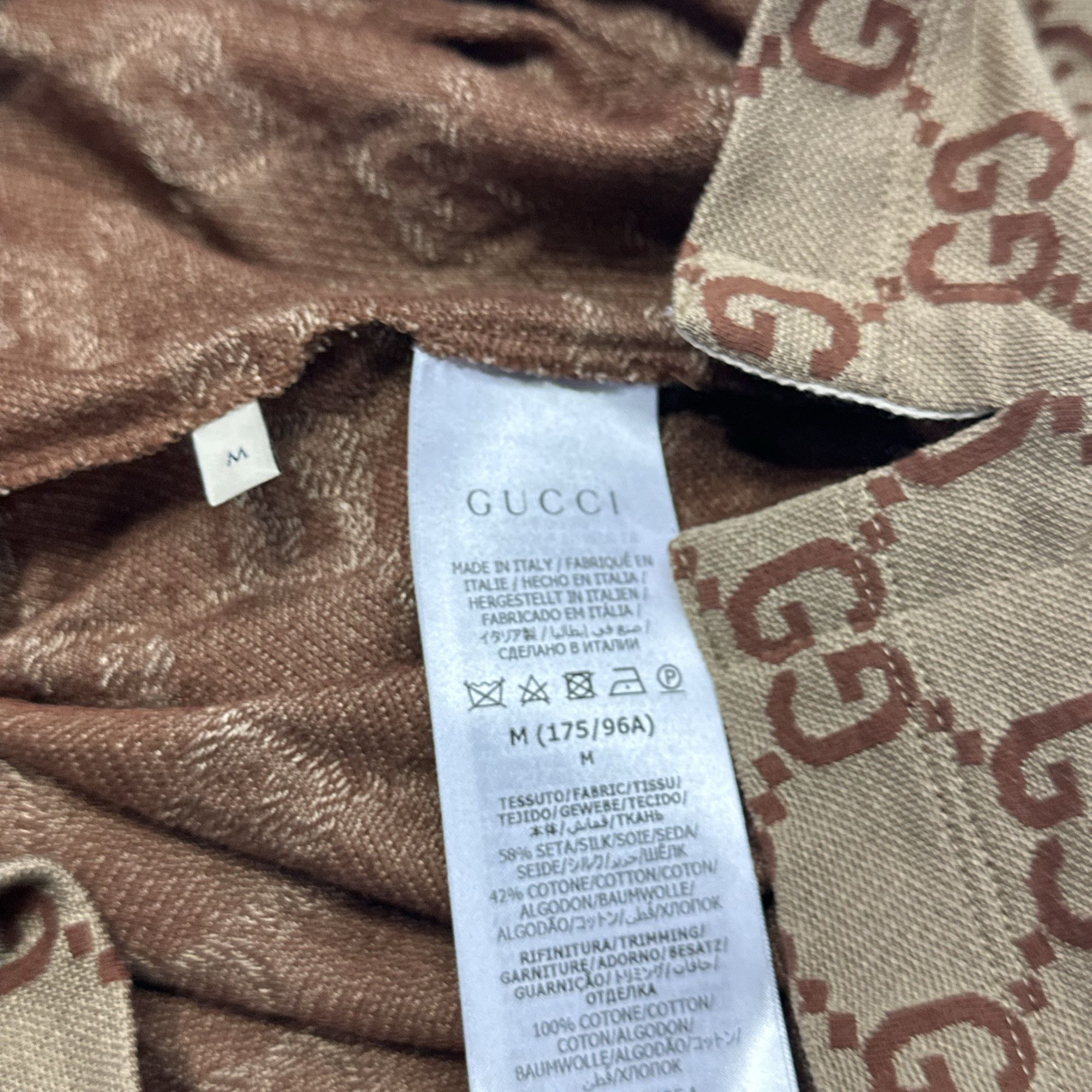 Gucci Gucci GG Logo Knit Polo Shirt Size M Size US M / EU 48-50 / 2 - 6 Thumbnail