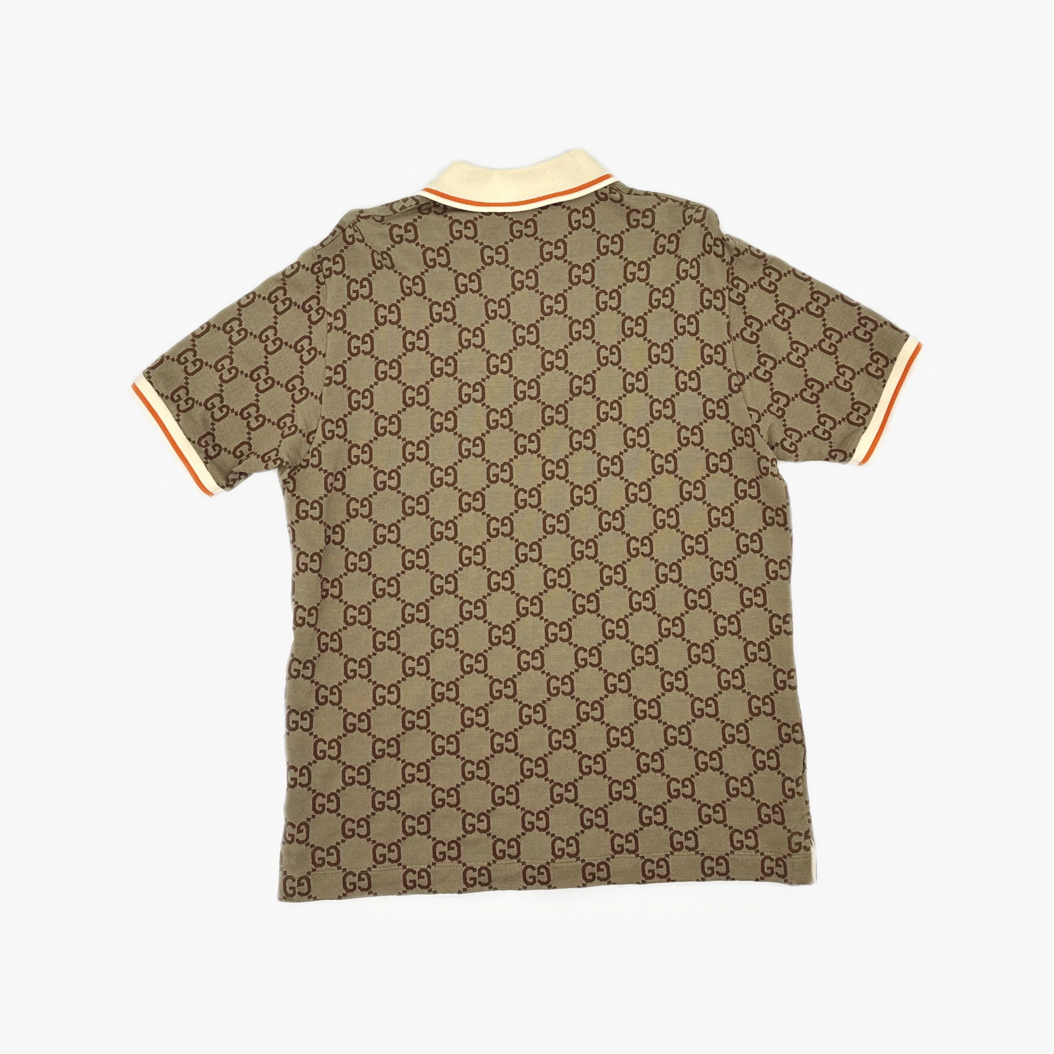 Gucci Gucci GG Logo Knit Polo Shirt Size M Size US M / EU 48-50 / 2 - 2 Thumbnail