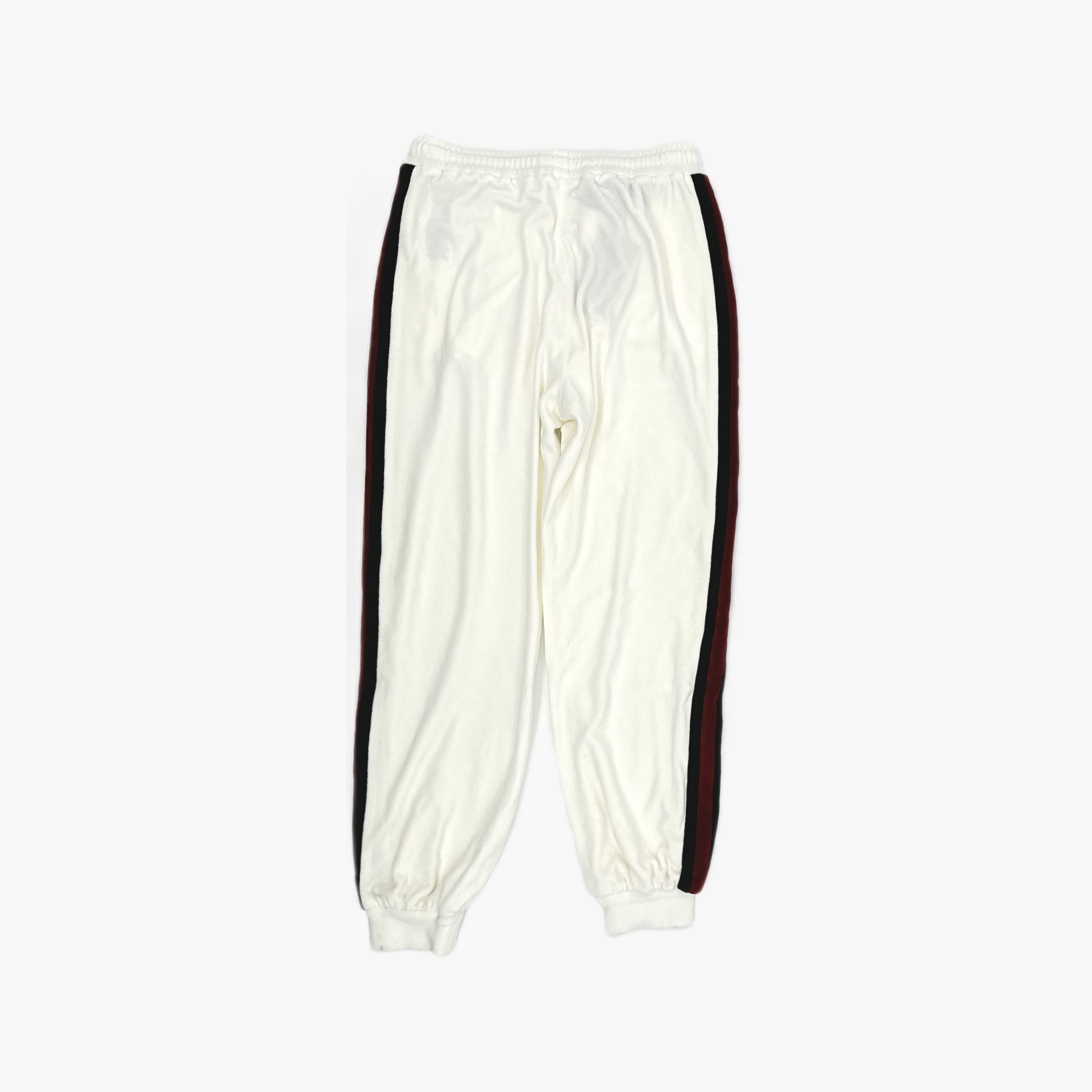 Gucci Gucci Web Stripe Jersey Joggers White XL Size 34" / US 12 / IT 48 - 2 Thumbnail