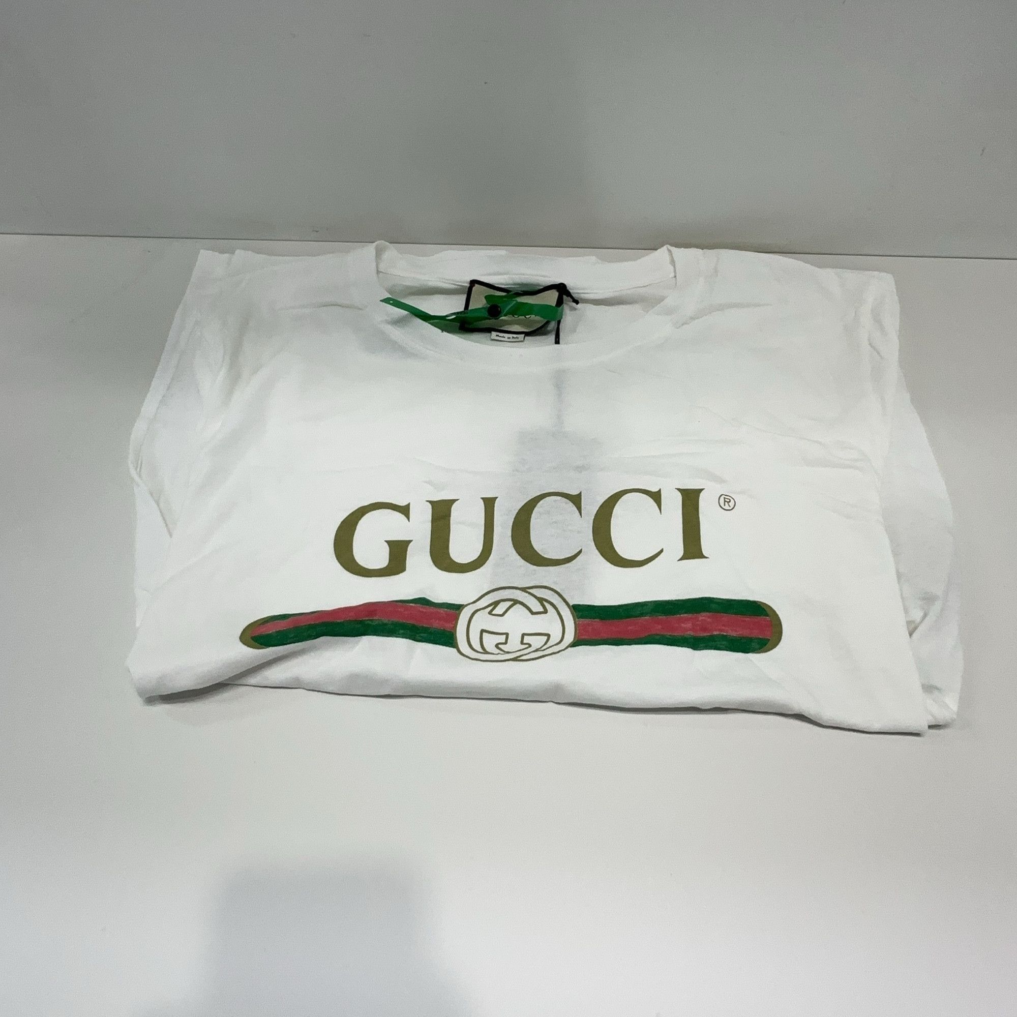 Gucci Gucci Logo Print T-Shirt Size XS Size US XS / EU 42 / 0 - 10 Thumbnail