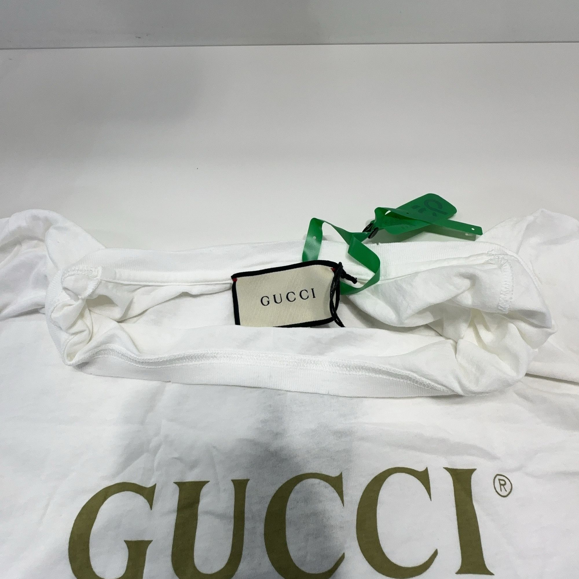 Gucci Gucci Logo Print T-Shirt Size XS Size US XS / EU 42 / 0 - 6 Thumbnail