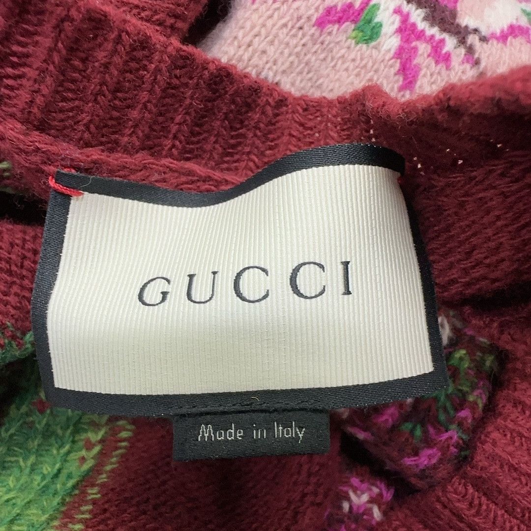 Gucci Gucci Floral Knit Crewneck Sweater Size M Size US M / EU 48-50 / 2 - 5 Thumbnail