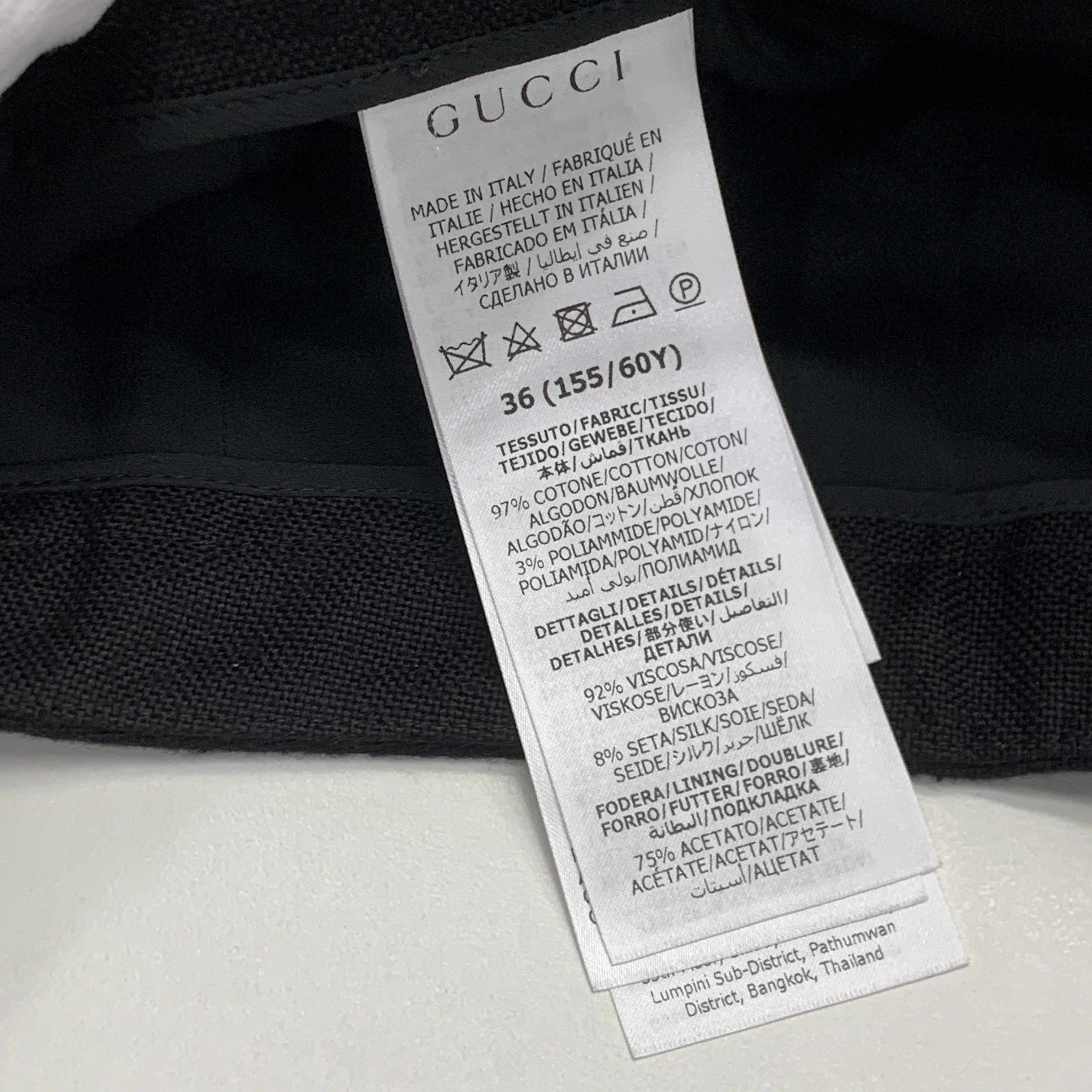 Gucci Gucci Gingham Check Mini Skirt Size 36 Size 25" / US 0 / IT 36 - 4 Thumbnail
