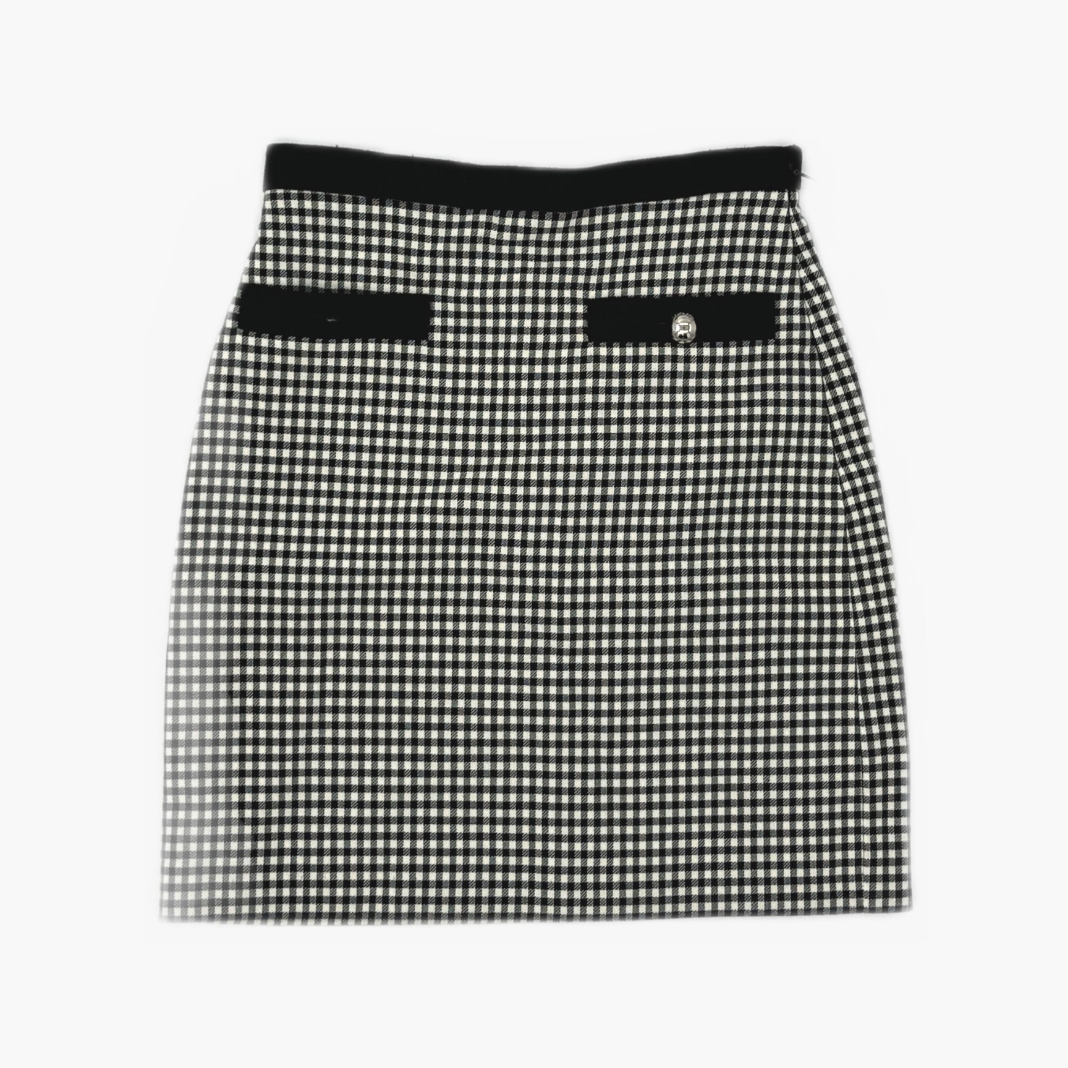 Gucci Gucci Gingham Check Mini Skirt Size 36 Size 25" / US 0 / IT 36 - 2 Thumbnail