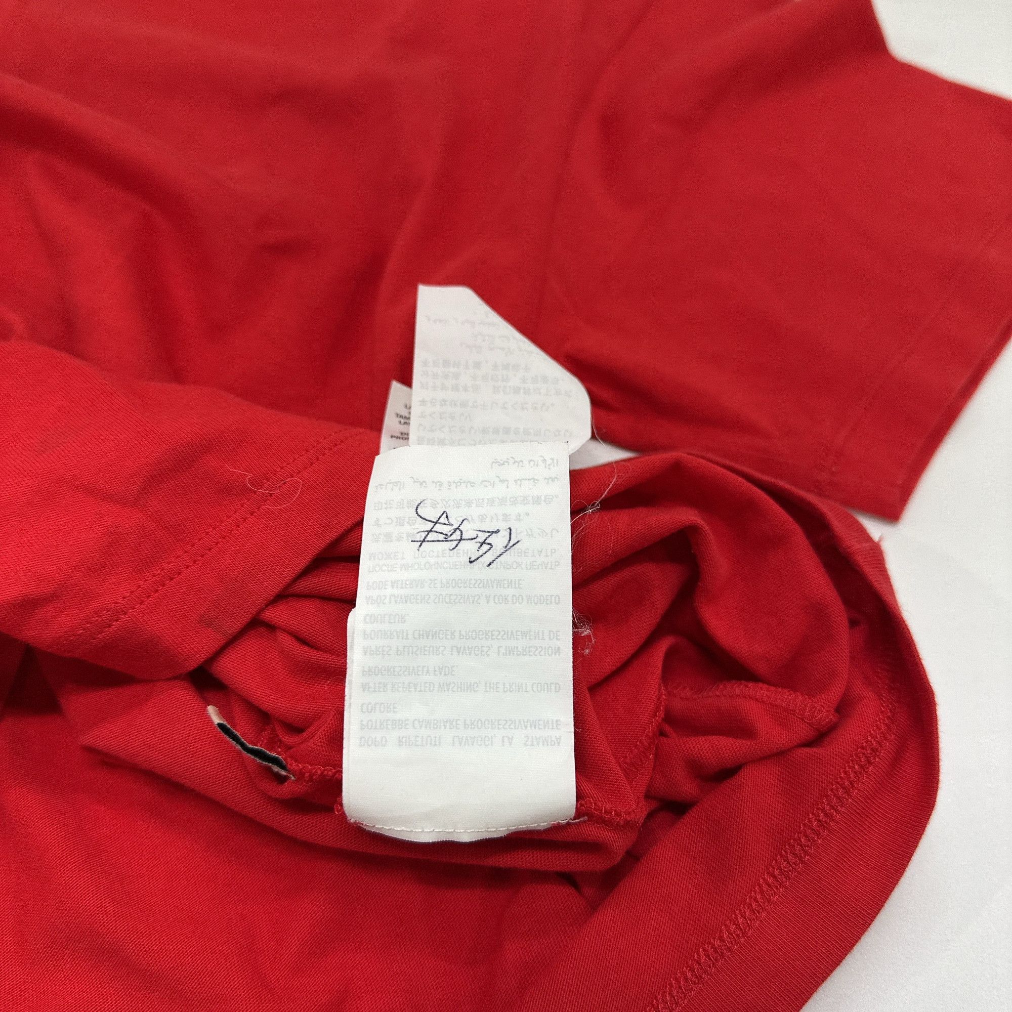Gucci Gucci Red Logo Short Sleeve T-Shirt Size XS Size US XS / EU 42 / 0 - 5 Thumbnail