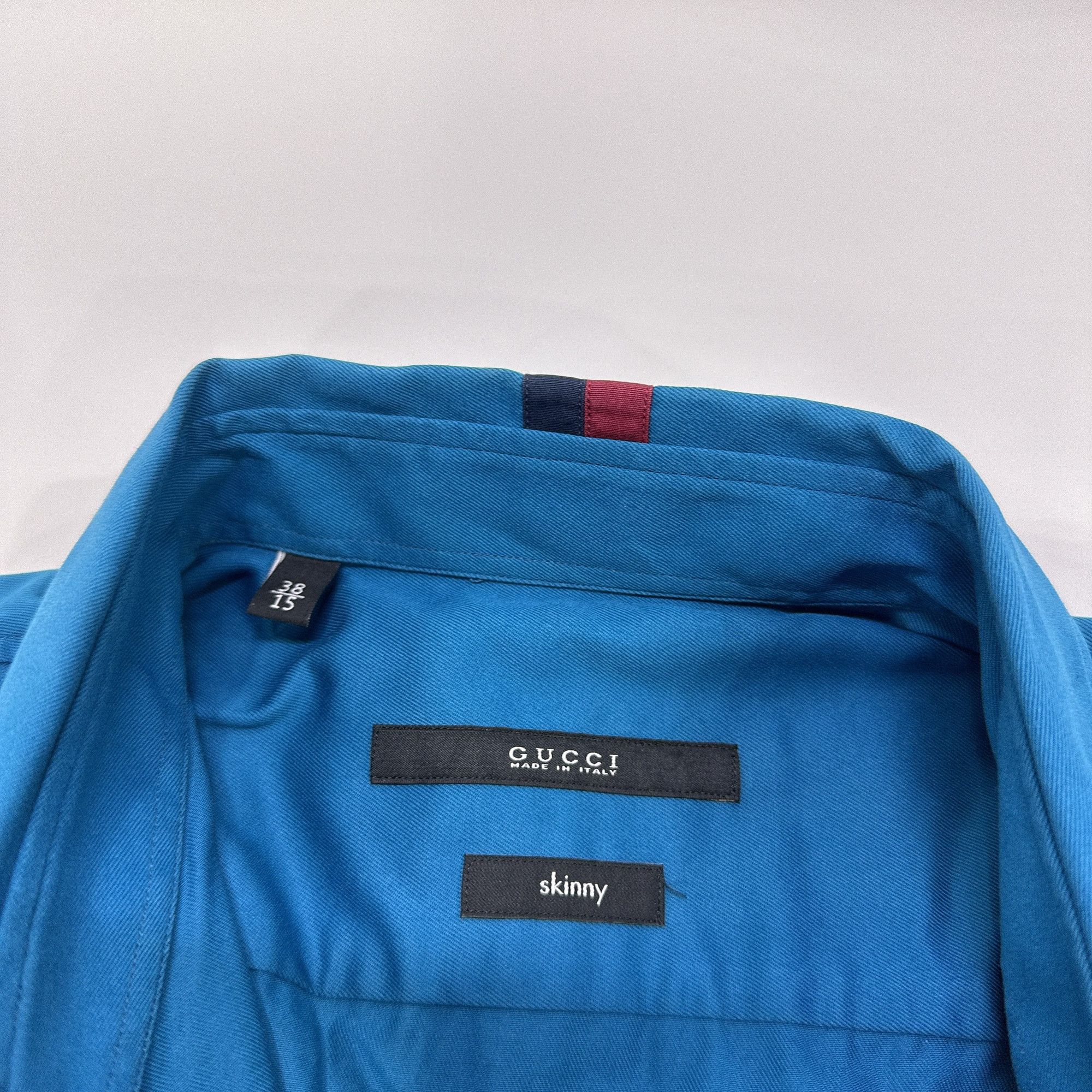 Gucci Gucci Military Style Button Up Shirt Size 38 Size US S / EU 44-46 / 1 - 3 Thumbnail