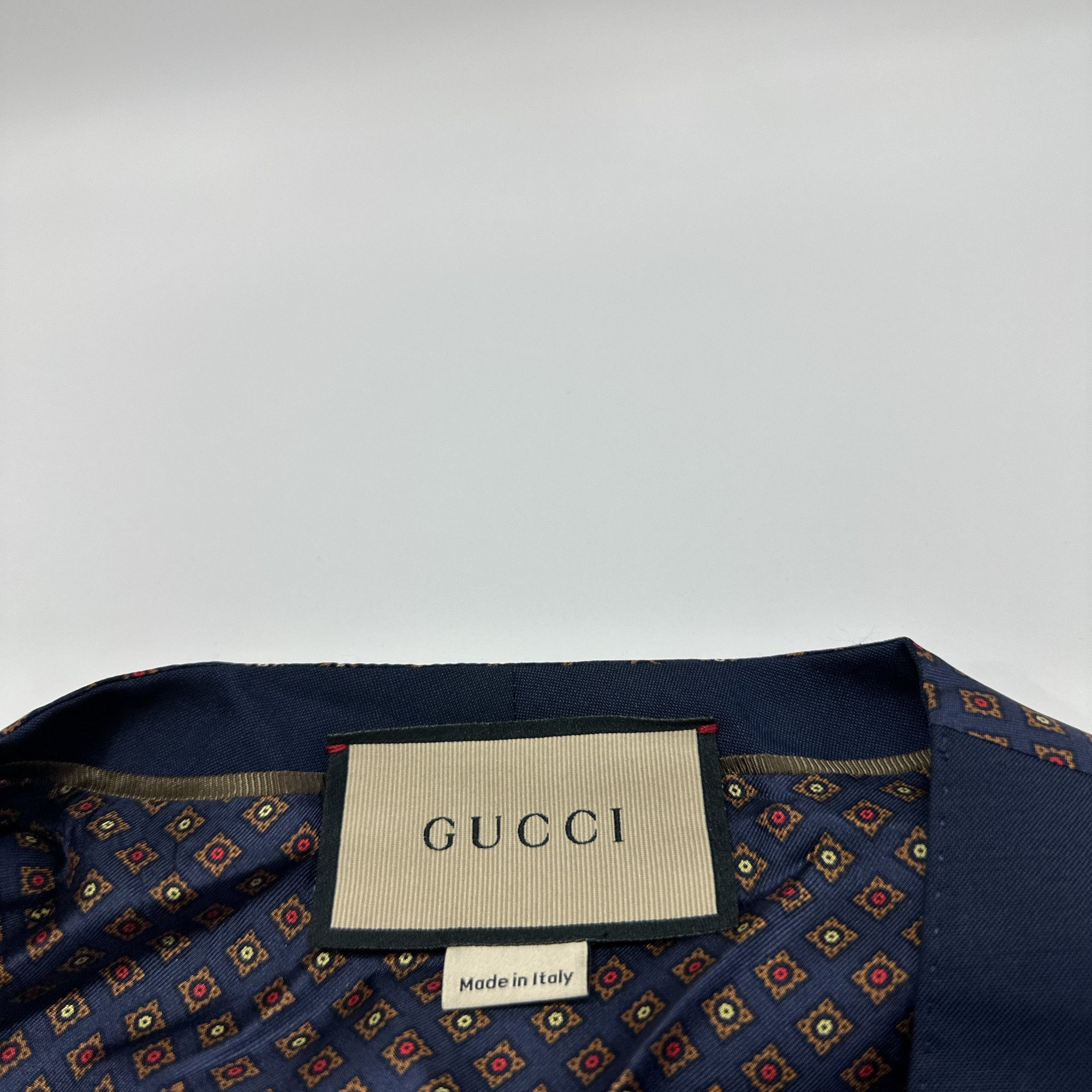 Gucci Gucci Patterned V-Neck Vest Size S Size US S / EU 44-46 / 1 - 3 Thumbnail