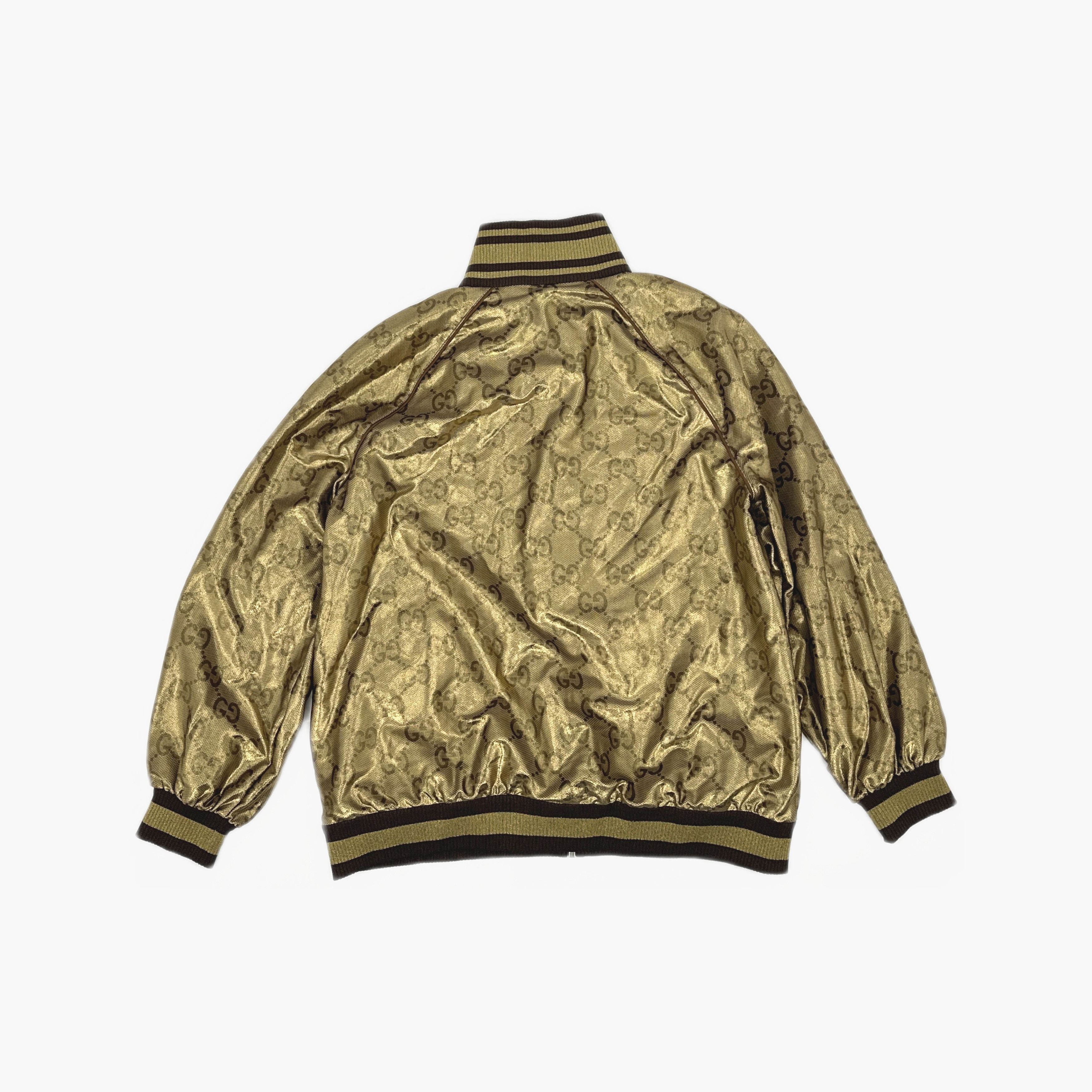 Gucci Gucci GG Monogram Jacket Gold Size M Size M / US 6-8 / IT 42-44 - 2 Thumbnail