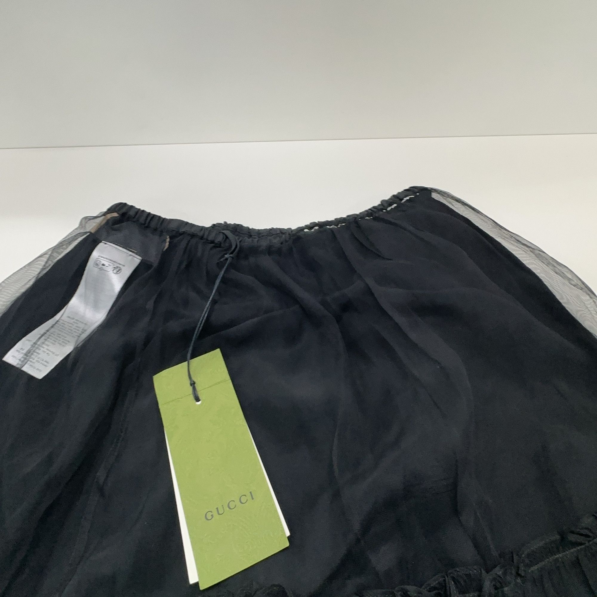 Gucci Gucci Sheer Mesh Skirt Size 40 Size 27" / US 4 / IT 40 - 8 Thumbnail