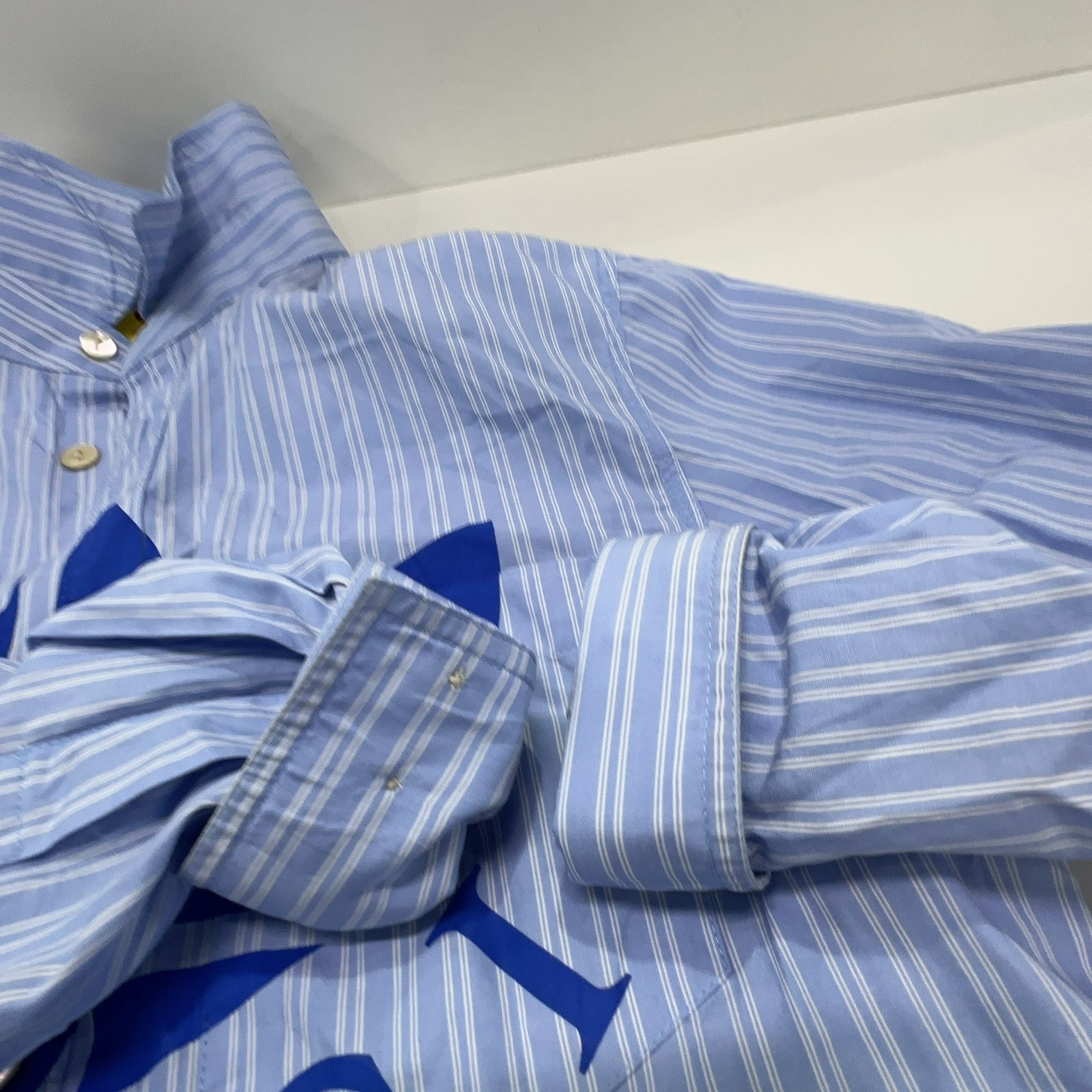 Gucci Gucci x Adidas Stripe Logo Button Up Shirt Size S Size US S / EU 44-46 / 1 - 8 Thumbnail