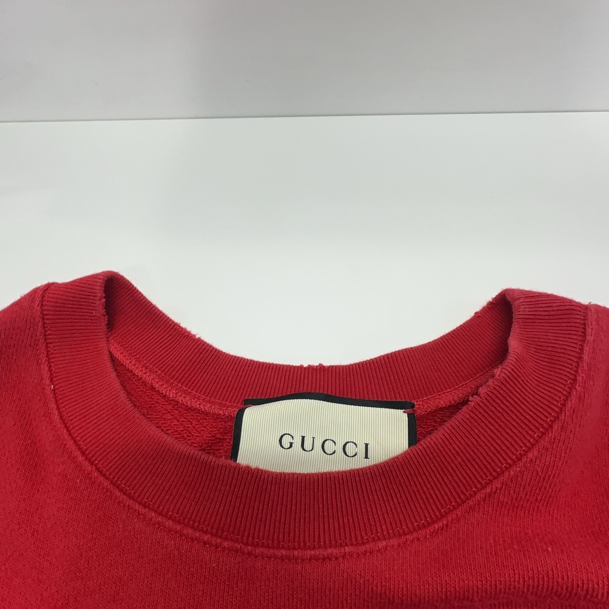 Gucci Gucci Tomorrow Is Yesterday Logo Sweatshirt Size XS Size US XS / EU 42 / 0 - 5 Thumbnail
