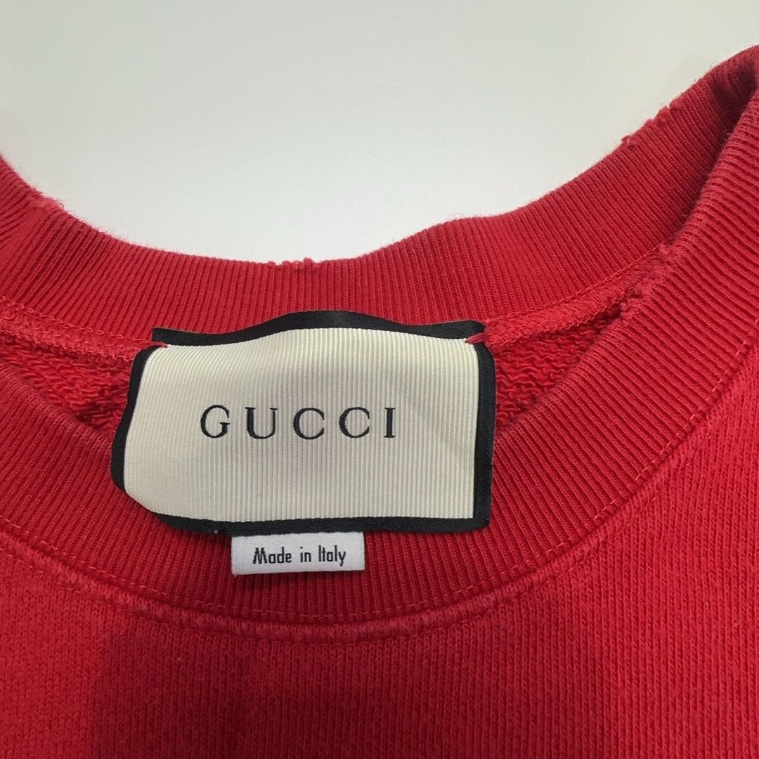 Gucci Gucci Tomorrow Is Yesterday Logo Sweatshirt Size XS Size US XS / EU 42 / 0 - 3 Thumbnail