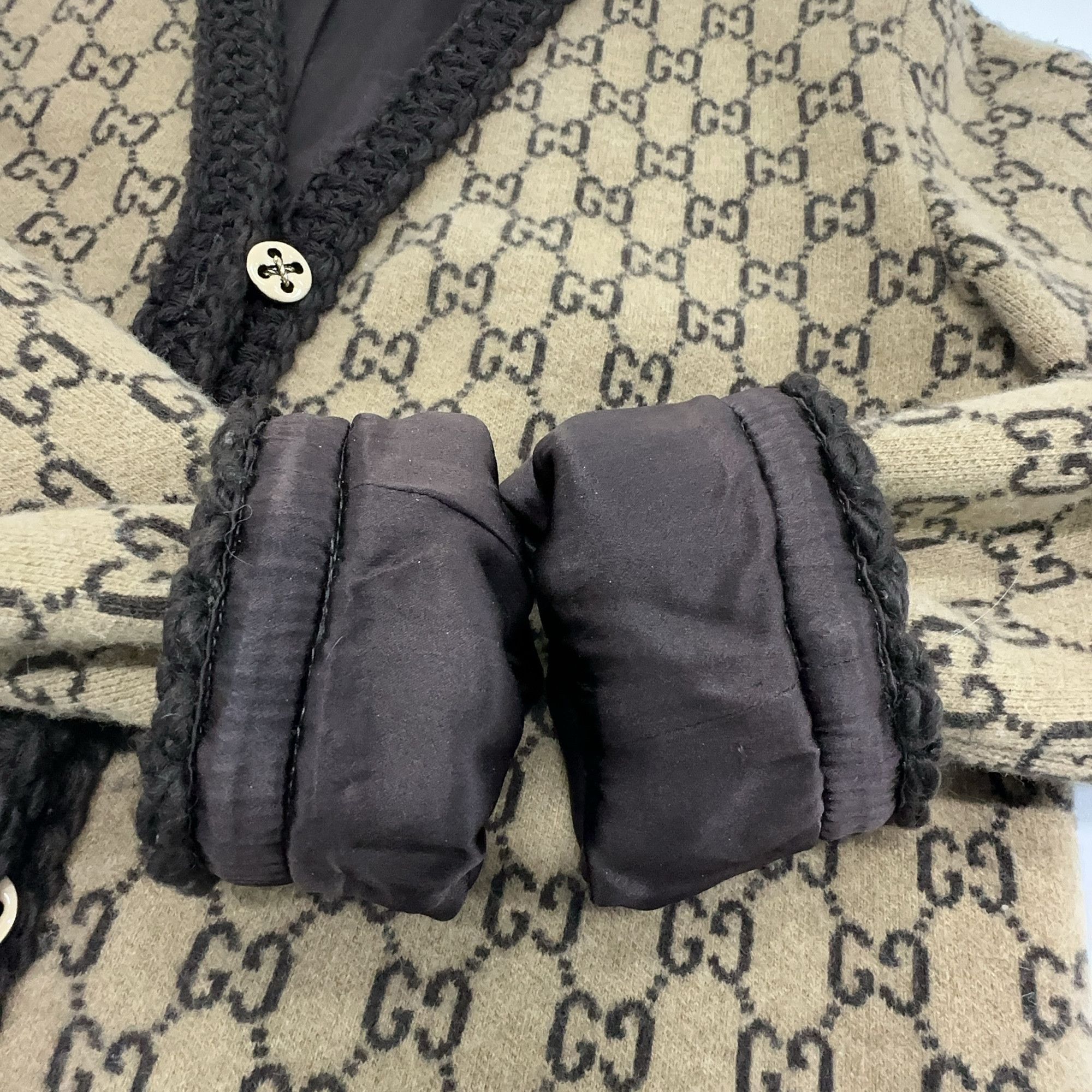 Gucci Gucci GG Wool Knit Cardigan Size XS Size XS / US 0-2 / IT 36-38 - 7 Thumbnail