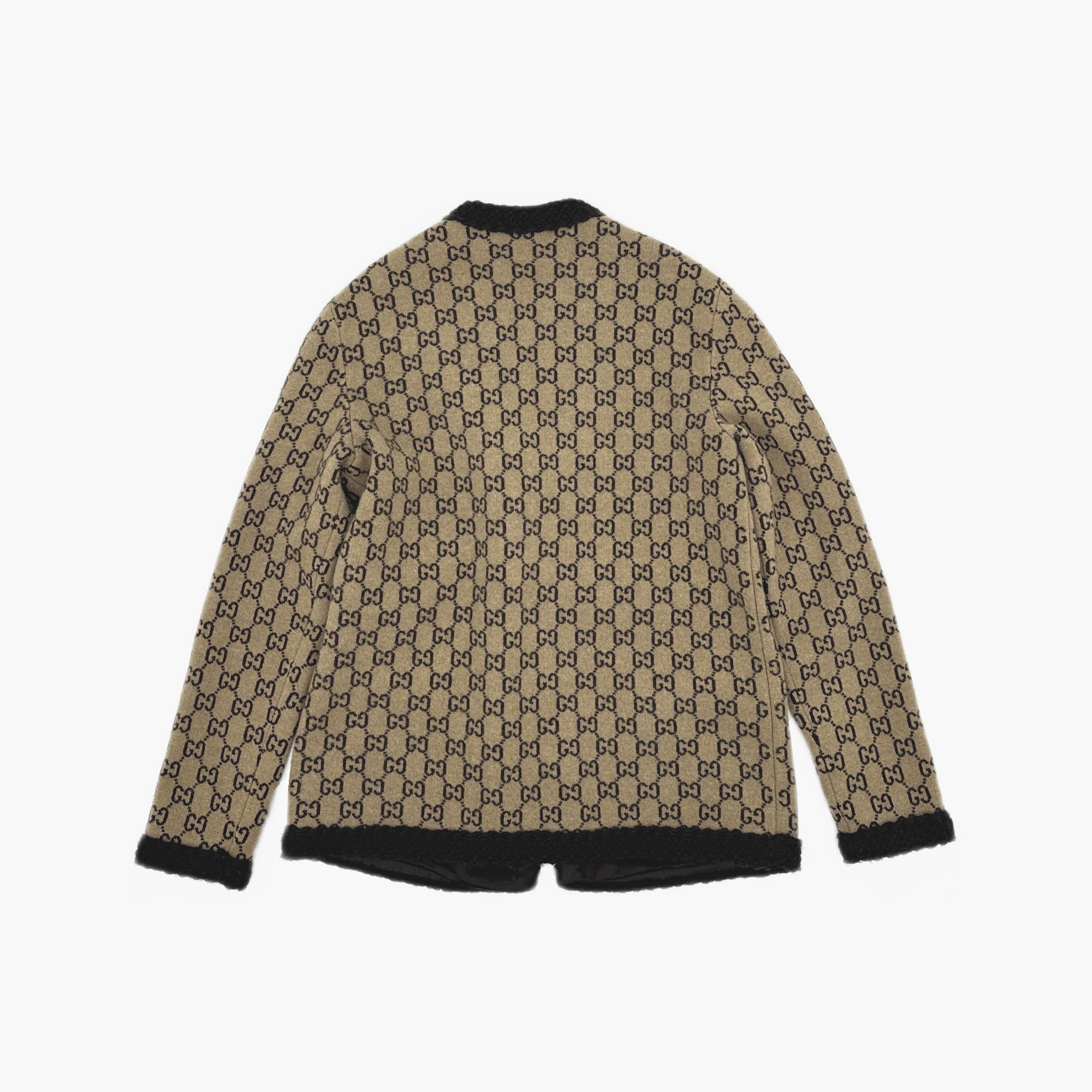 Gucci Gucci GG Wool Knit Cardigan Size XS Size XS / US 0-2 / IT 36-38 - 2 Thumbnail