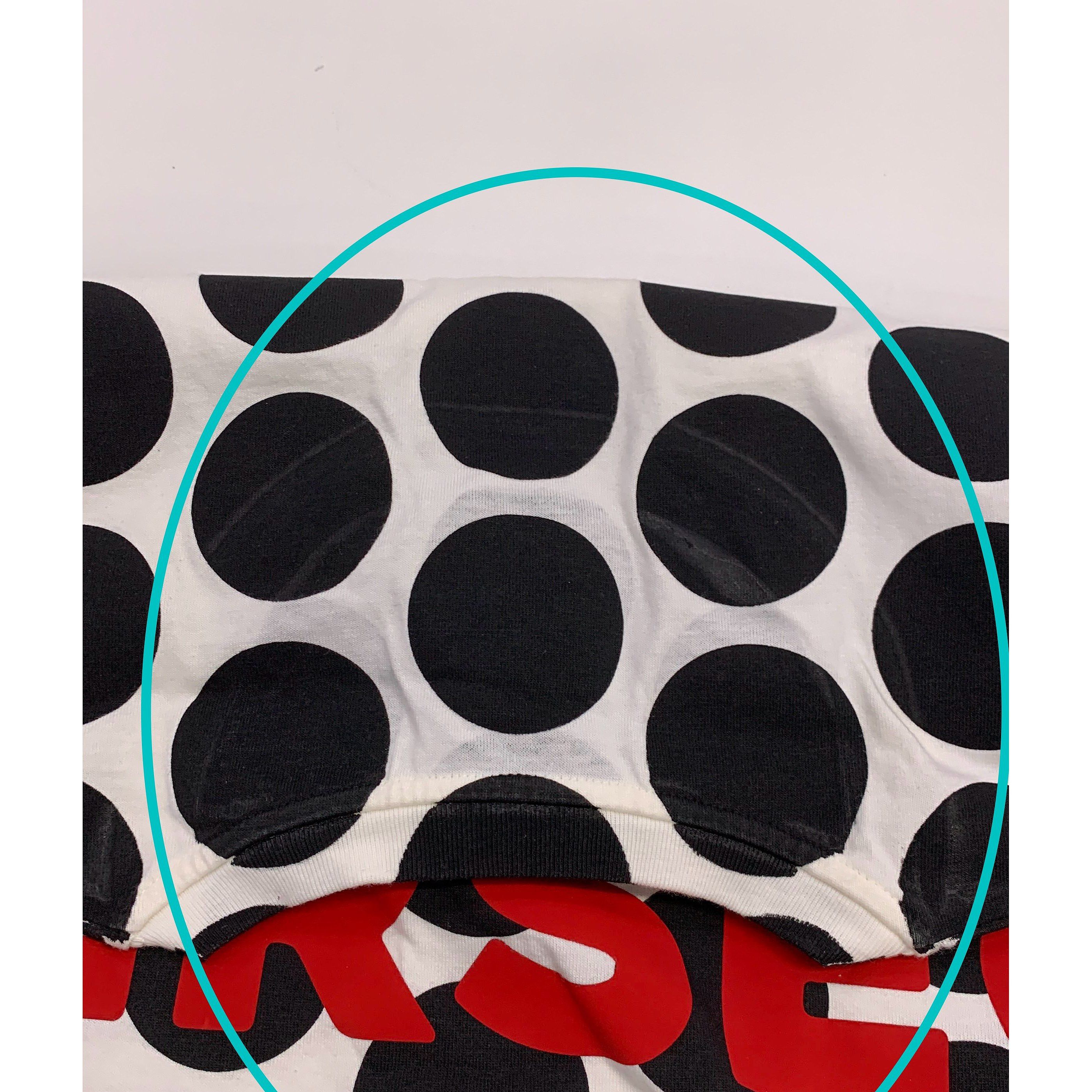 Gucci Gucci Polka Dot Logo T-Shirt Size M Size US M / EU 48-50 / 2 - 5 Thumbnail