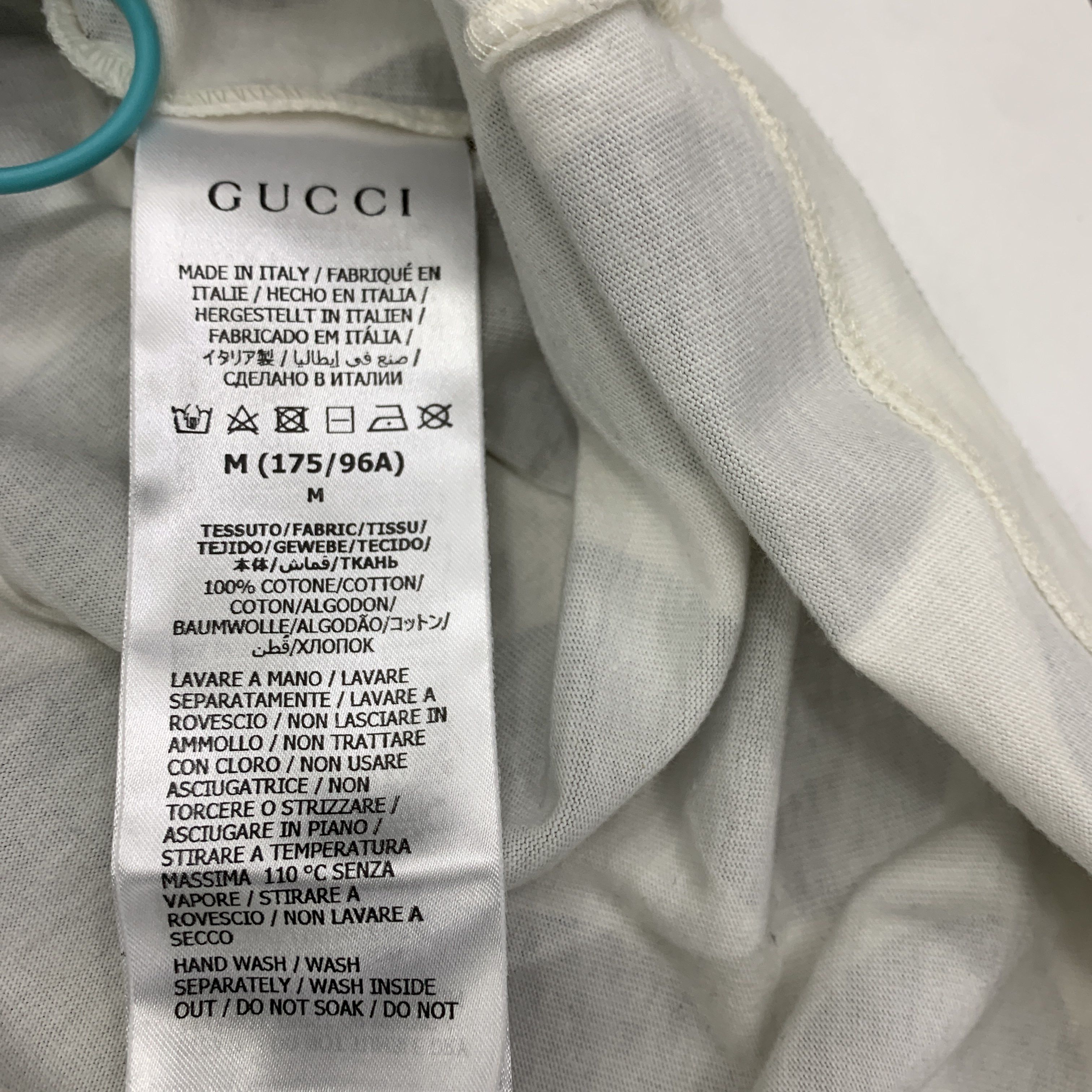 Gucci Gucci Polka Dot Logo T-Shirt Size M Size US M / EU 48-50 / 2 - 2 Thumbnail