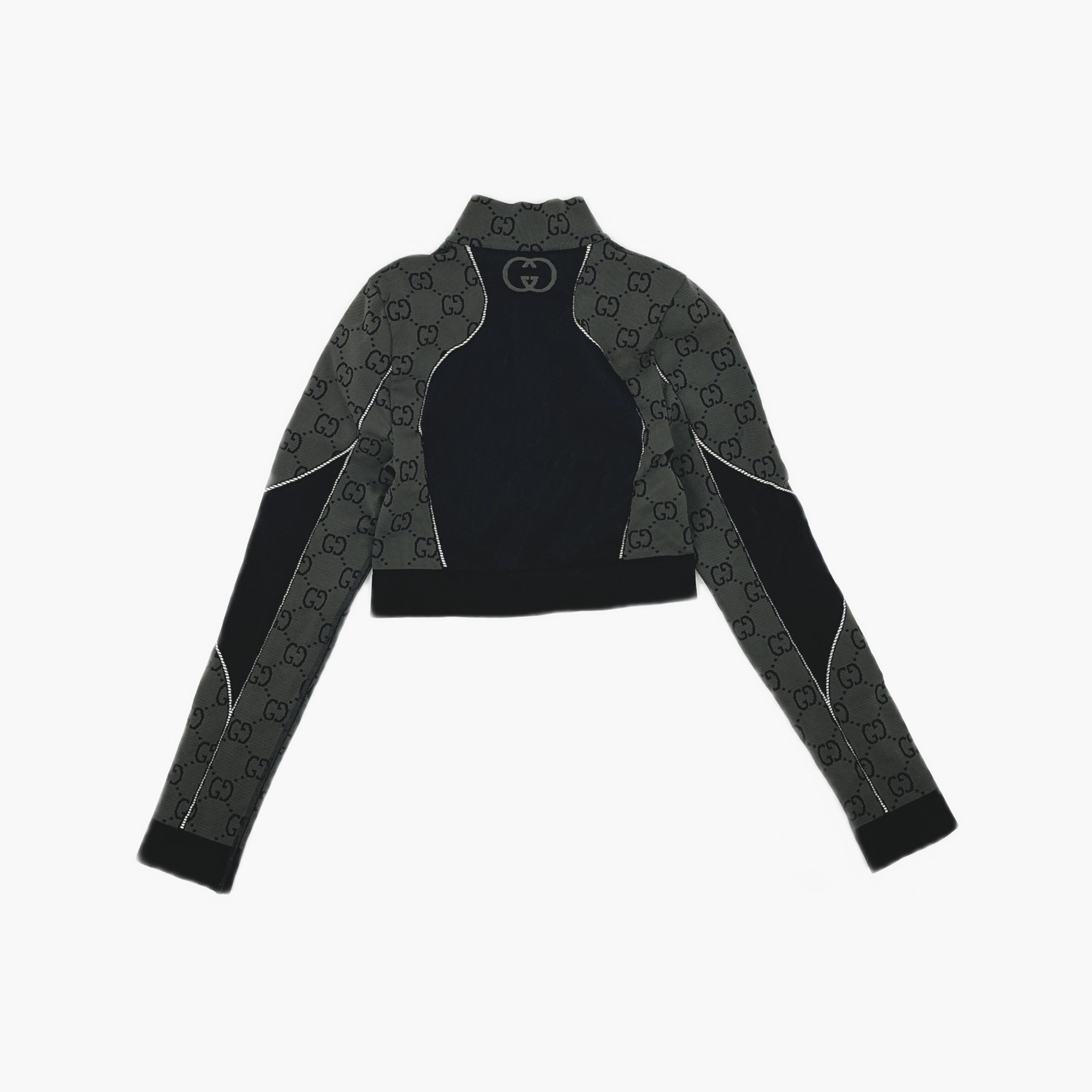 Gucci Gucci GG Monogram Half-Zip Top Size S Size S / US 4 / IT 40 - 2 Thumbnail