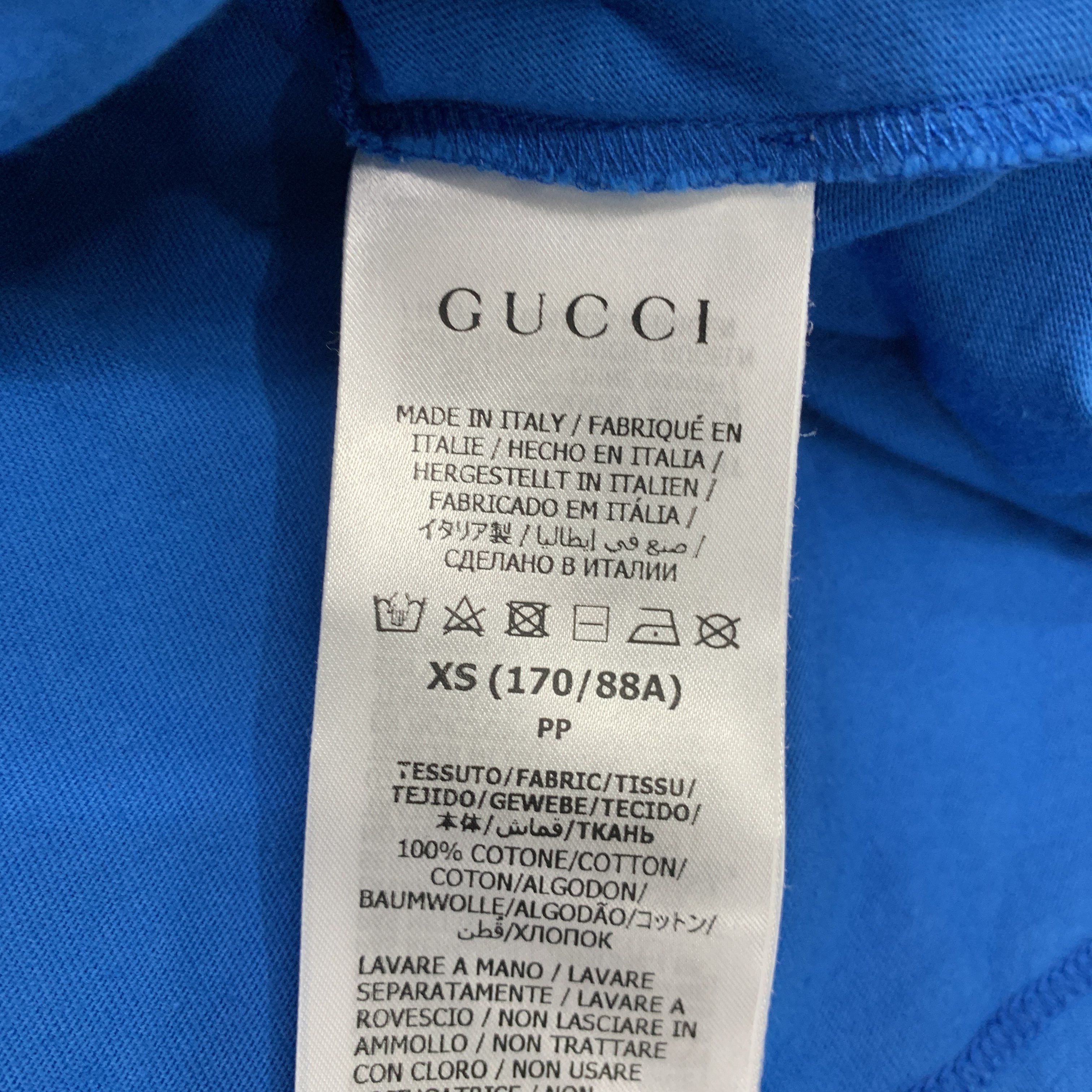 Gucci Gucci Graphic T-Shirt Size XS Size US XS / EU 42 / 0 - 5 Thumbnail