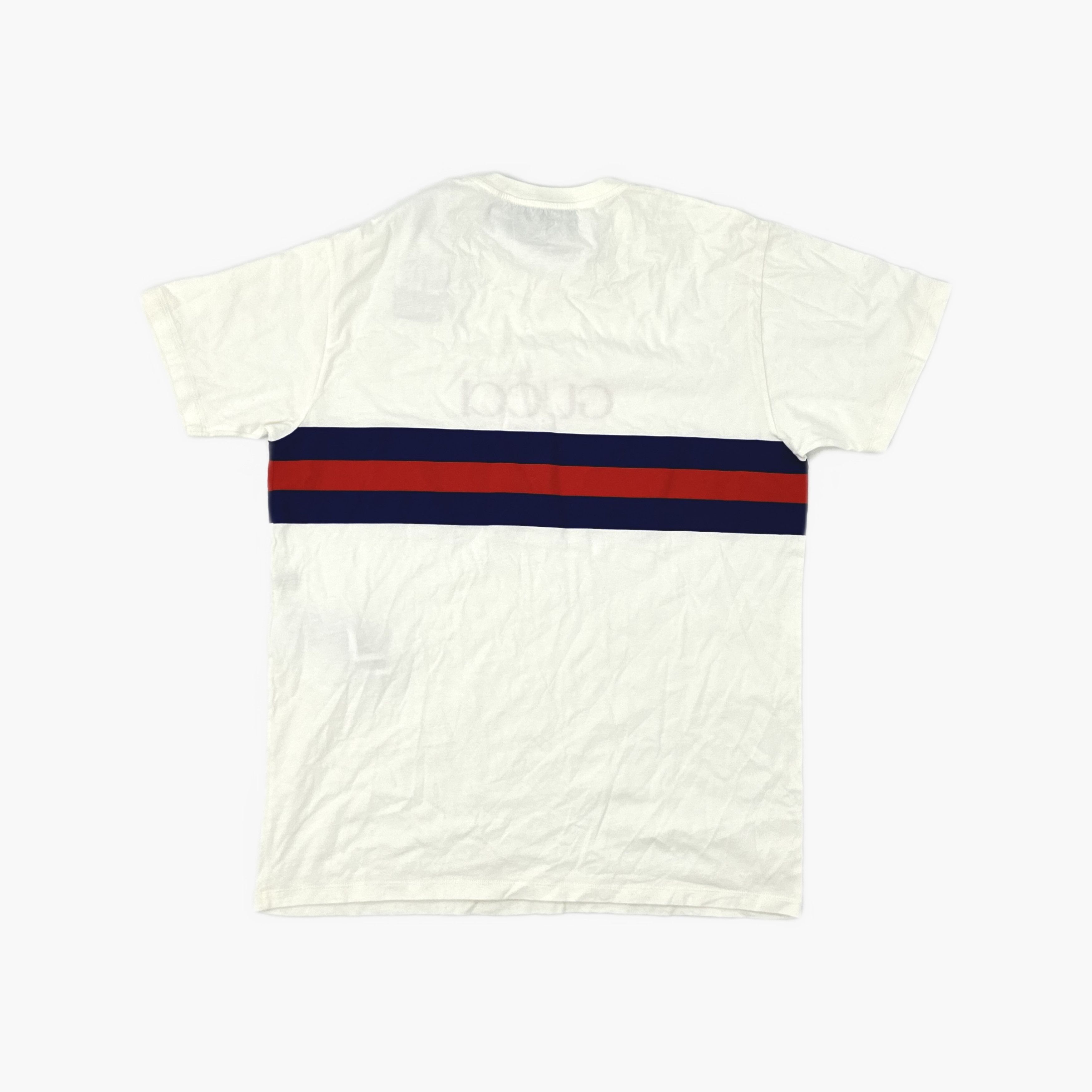 Gucci Gucci Logo Stripe T-Shirt Size S Size US S / EU 44-46 / 1 - 2 Thumbnail