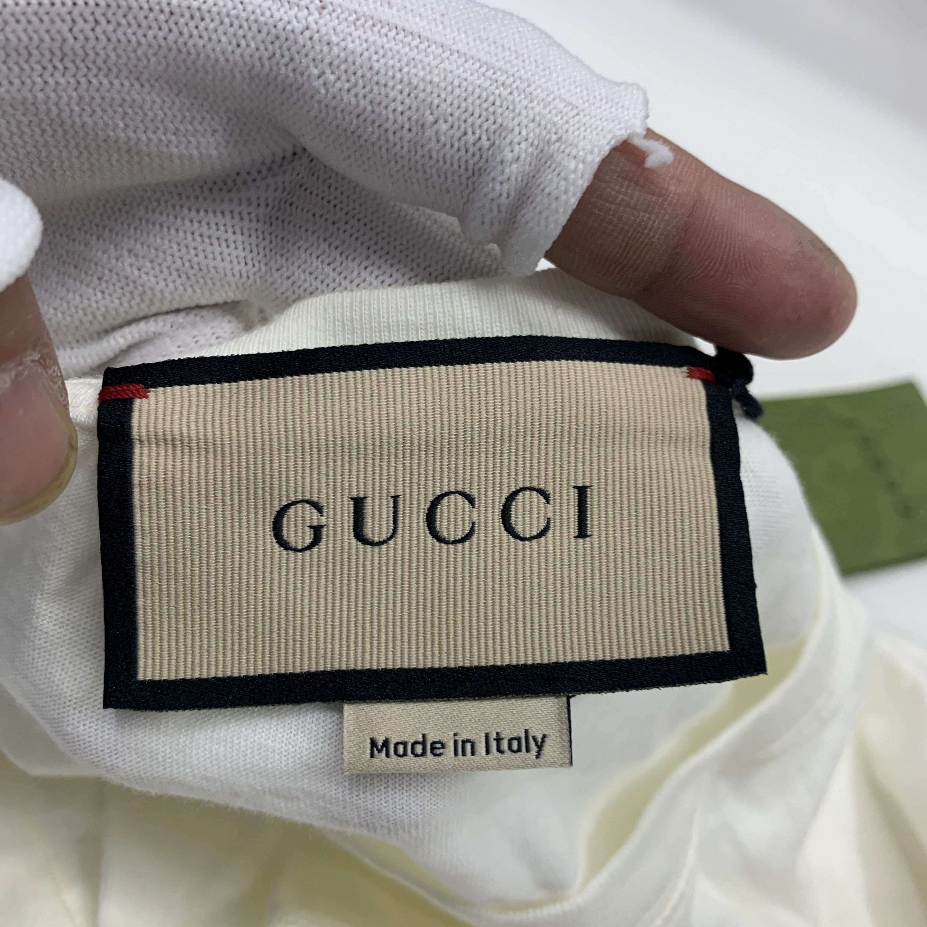 Gucci Gucci Logo Stripe T-Shirt Size S Size US S / EU 44-46 / 1 - 3 Thumbnail