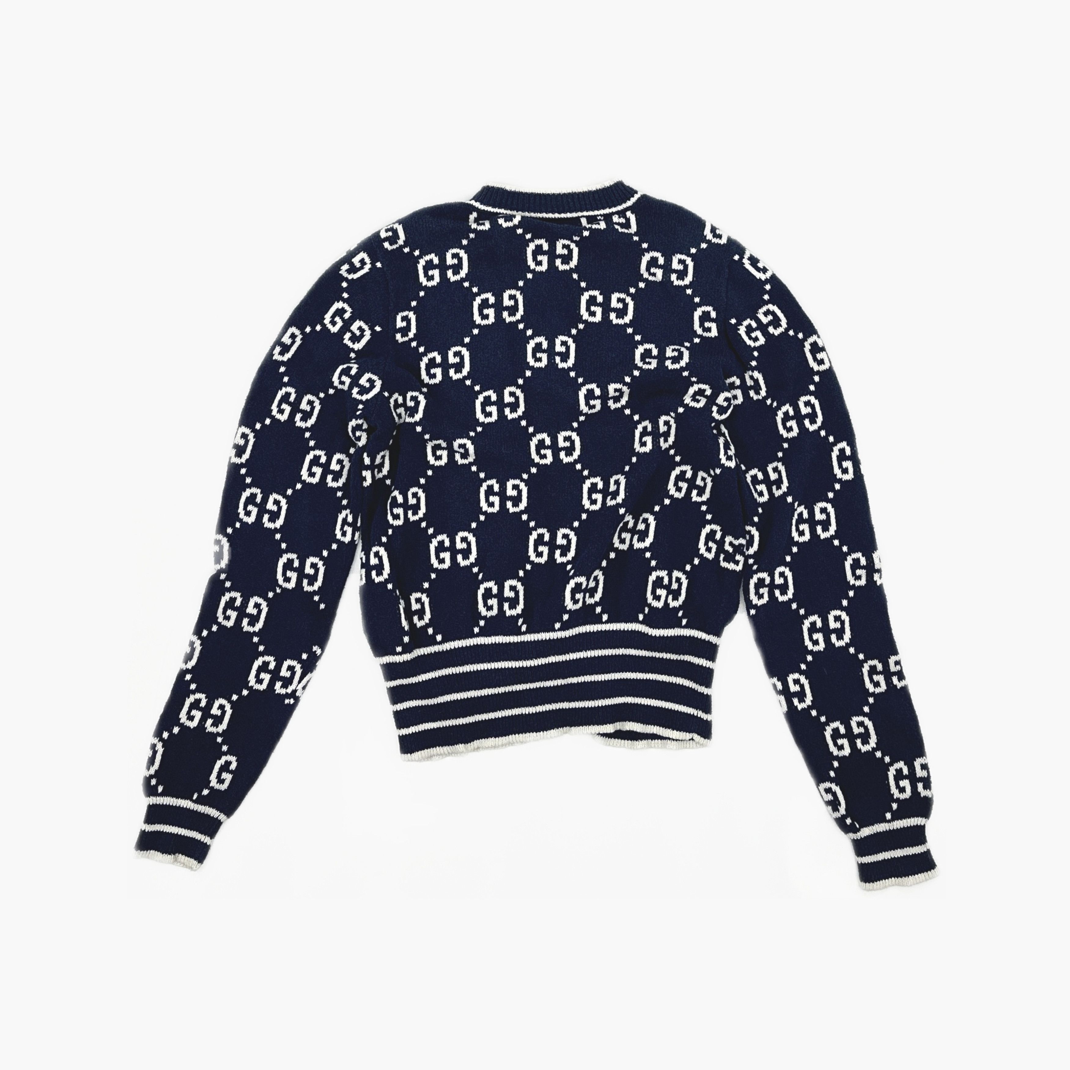 Gucci Gucci GG Monogram Button Cardigan Size M Size M / US 6-8 / IT 42-44 - 2 Thumbnail