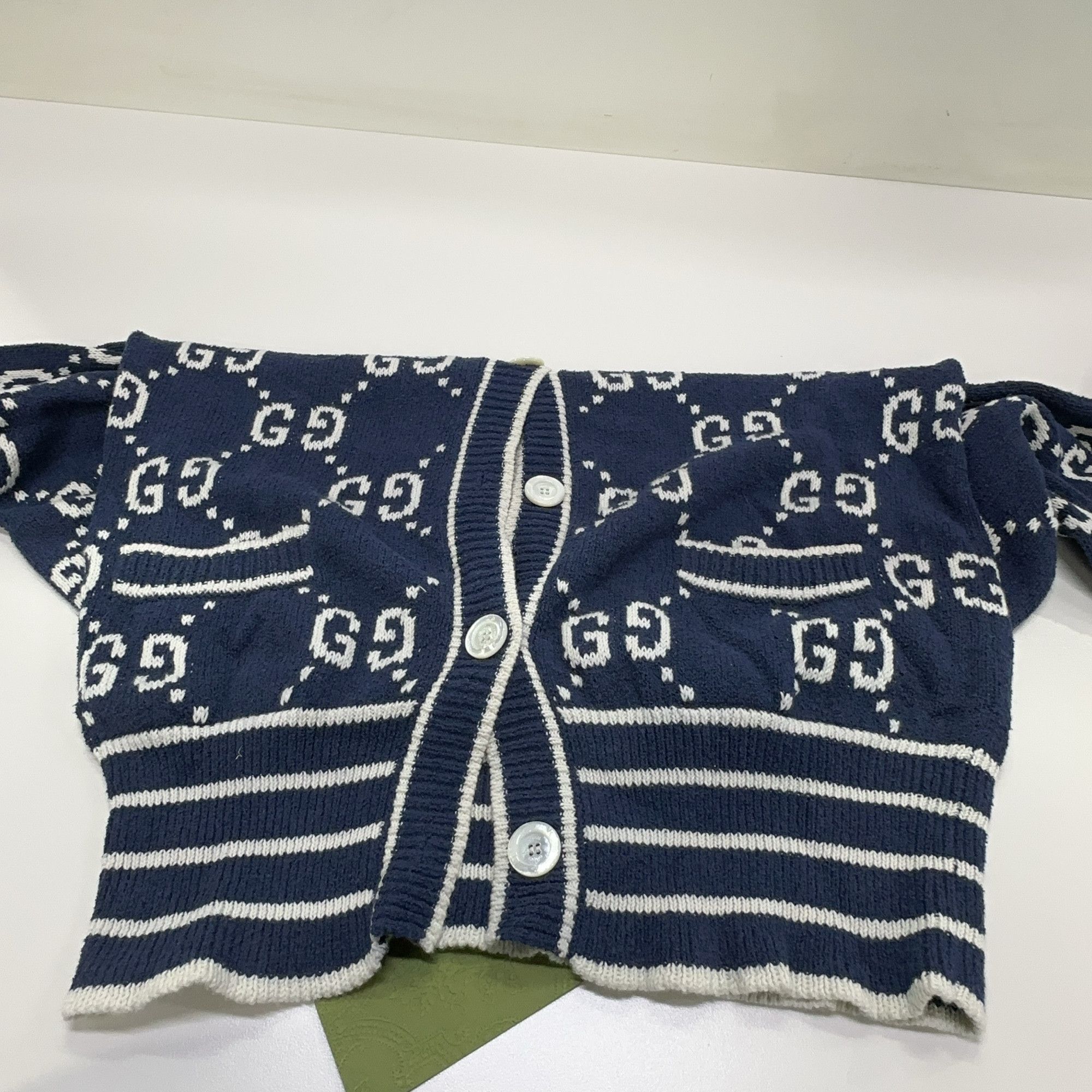 Gucci Gucci GG Monogram Button Cardigan Size M Size M / US 6-8 / IT 42-44 - 9 Thumbnail