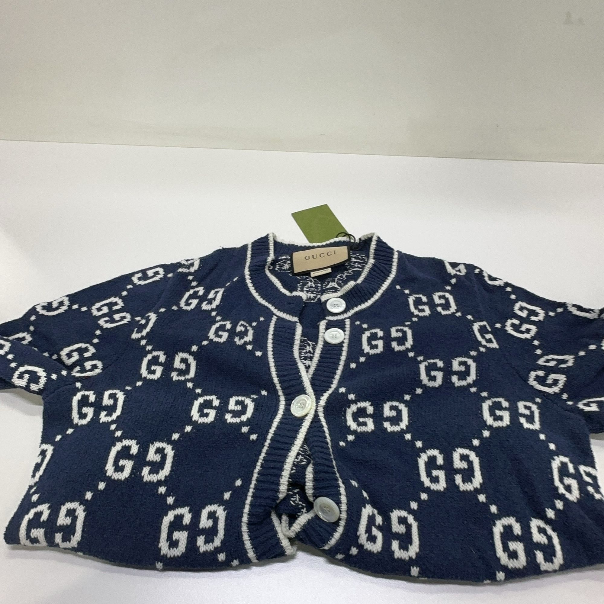 Gucci Gucci GG Monogram Button Cardigan Size M Size M / US 6-8 / IT 42-44 - 8 Thumbnail
