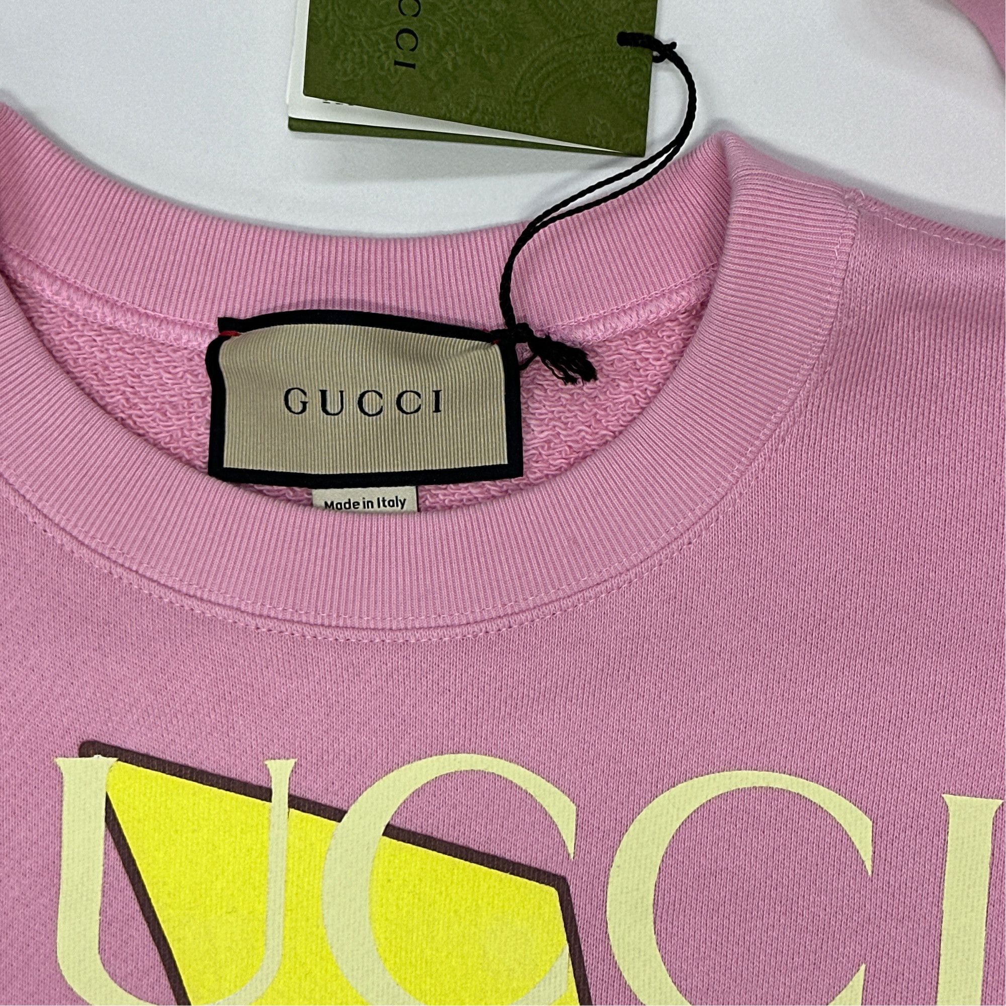 Gucci Gucci Cat Logo Sweatshirt Size S Size S / US 4 / IT 40 - 6 Thumbnail