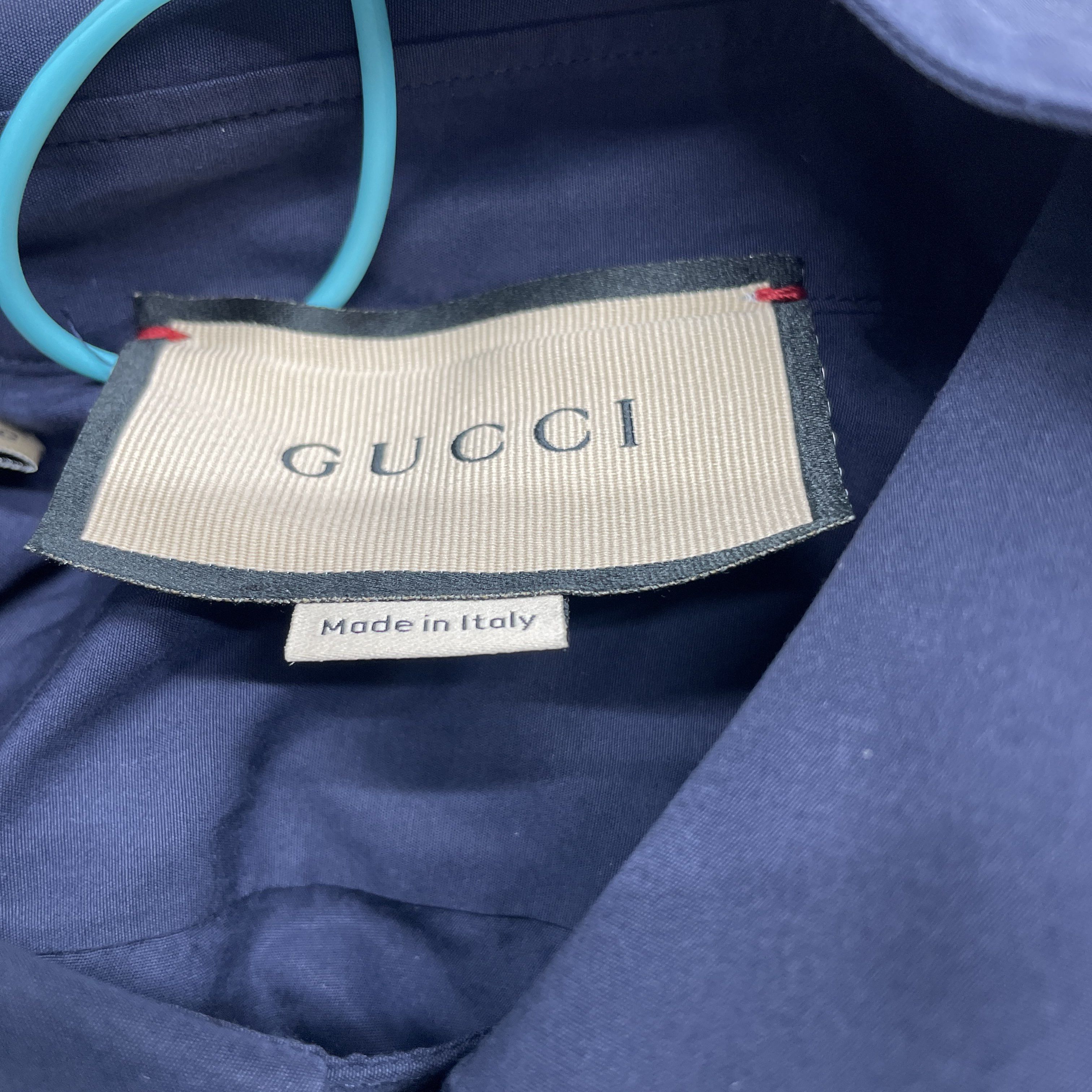 Gucci Gucci Solid Button Up Shirt US S / EU 44-46 / 1 Size US S / EU 44-46 / 1 - 2 Thumbnail
