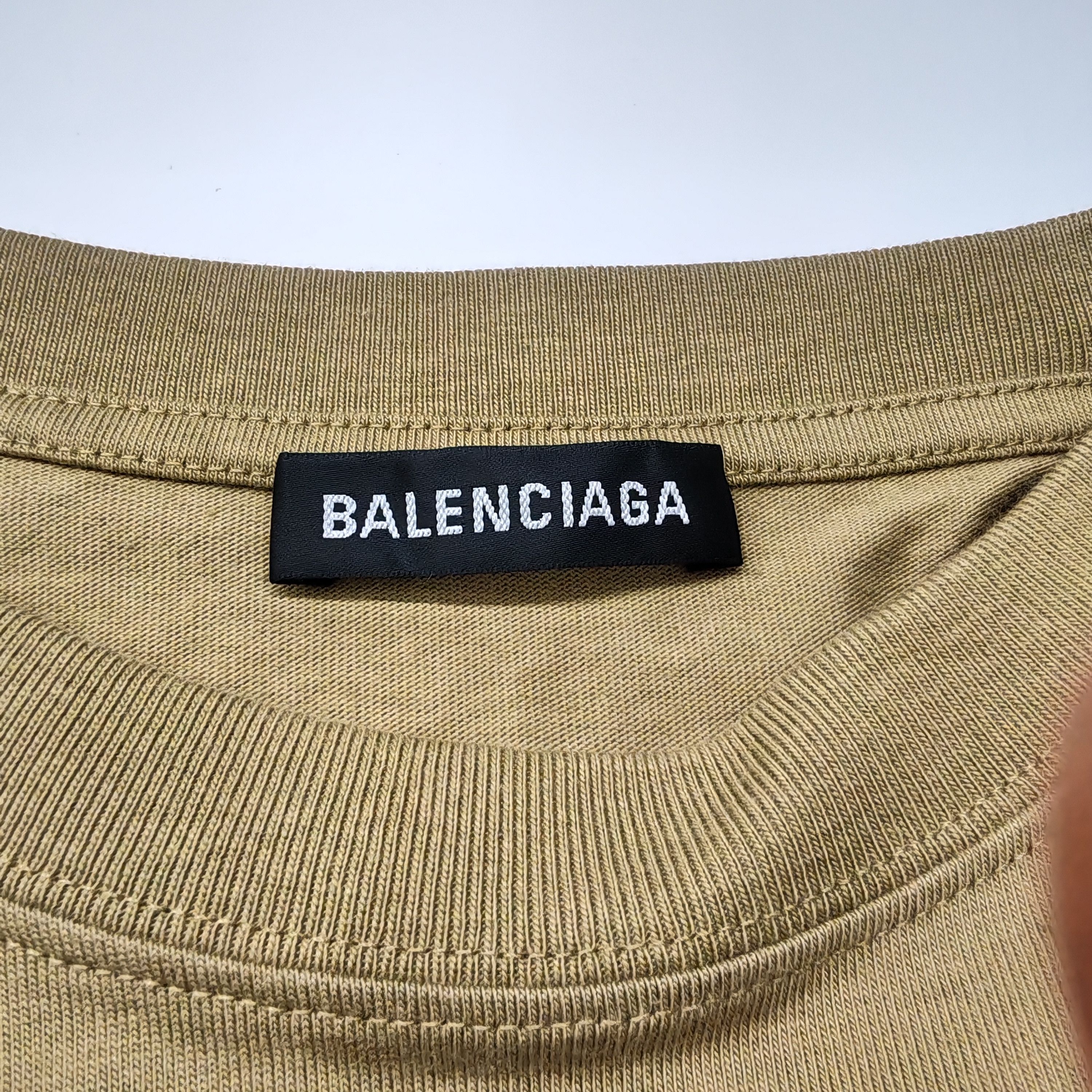 Balenciaga Balenciaga Men m Short Sleeve Shirts Size US M / EU 48-50 / 2 - 8 Thumbnail