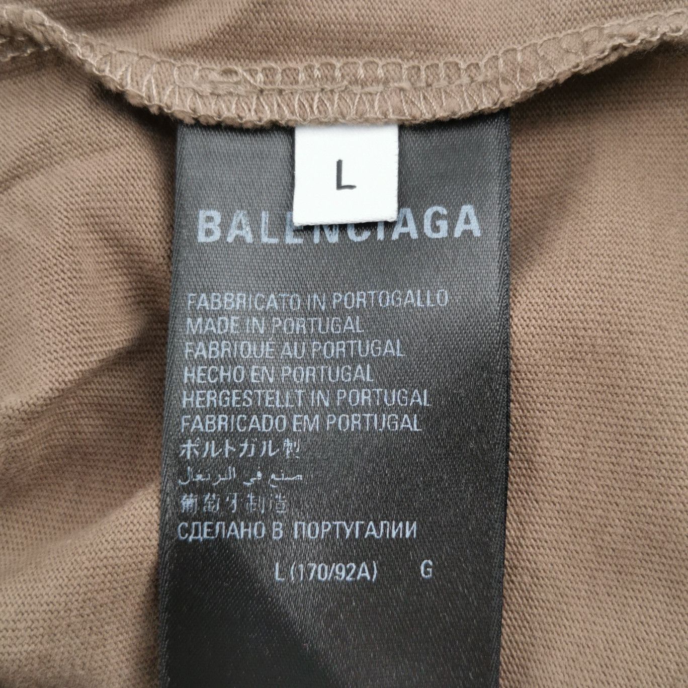 Balenciaga Balenciaga Men l Short Sleeve Shirts Size US L / EU 52-54 / 3 - 8 Thumbnail
