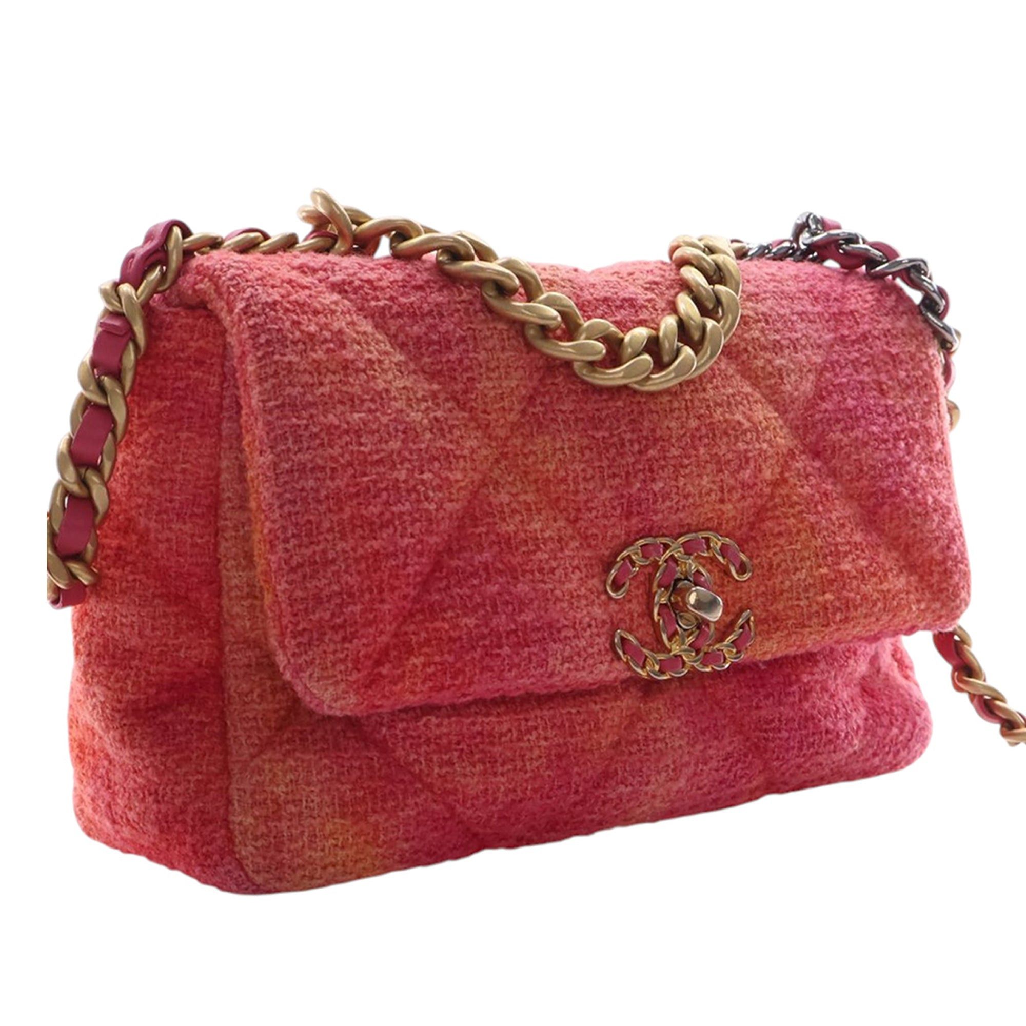 Chanel Medium Tweed Ombre 19 Flap Size ONE SIZE - 2 Thumbnail