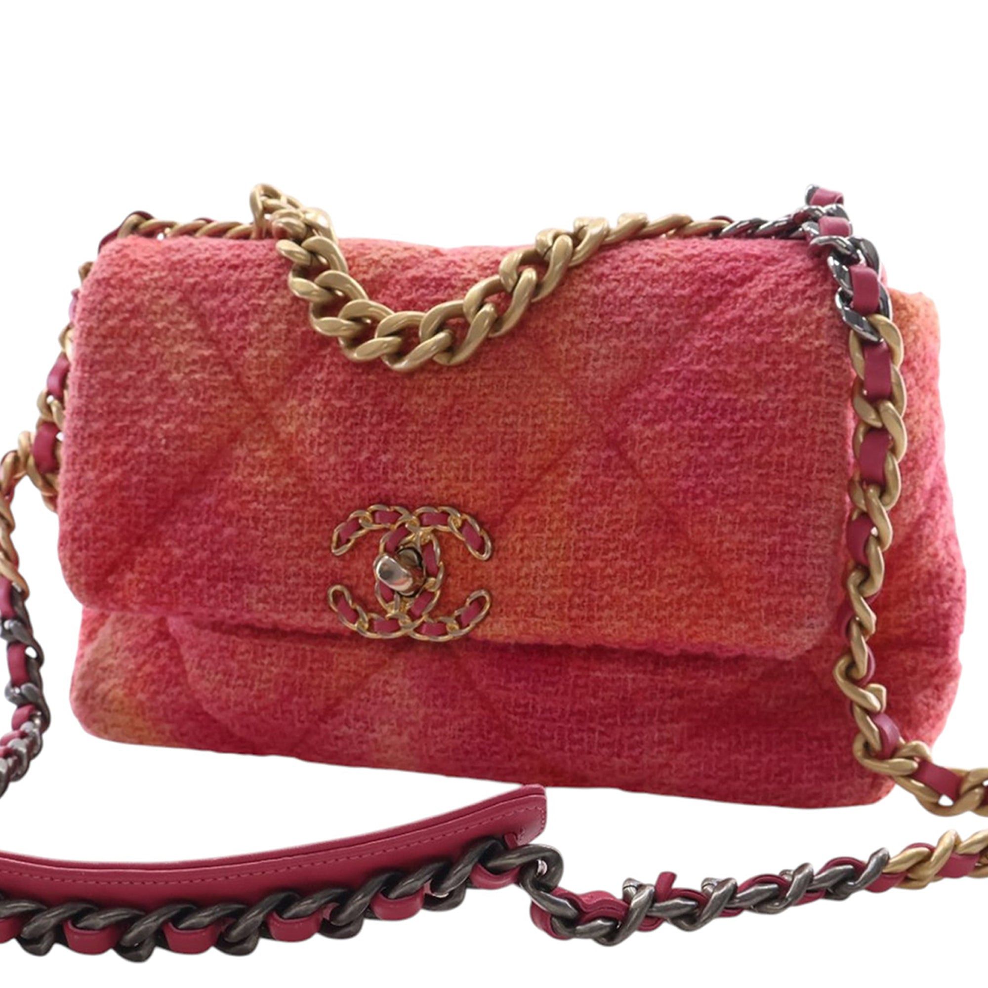 Chanel Medium Tweed Ombre 19 Flap Size ONE SIZE - 3 Thumbnail