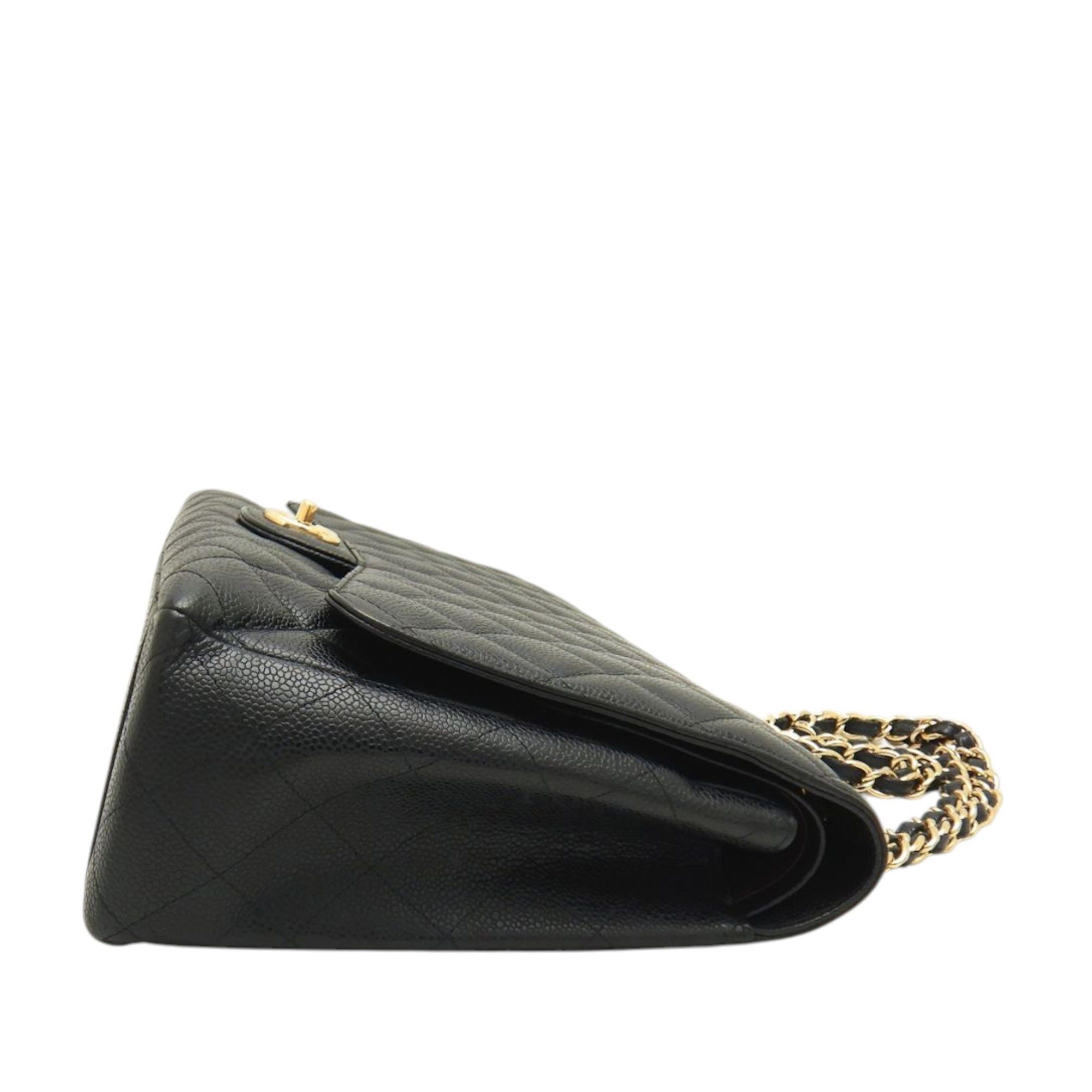 Chanel Maxi Classic Caviar Double Flap Size ONE SIZE - 15 Thumbnail