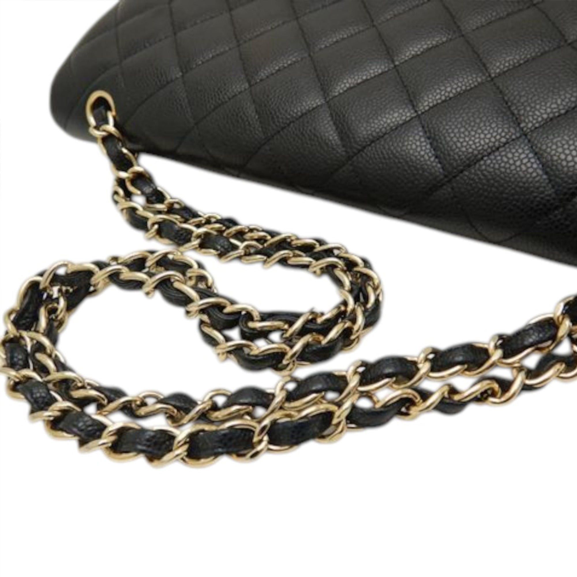 Chanel Maxi Classic Caviar Double Flap Size ONE SIZE - 16 Thumbnail