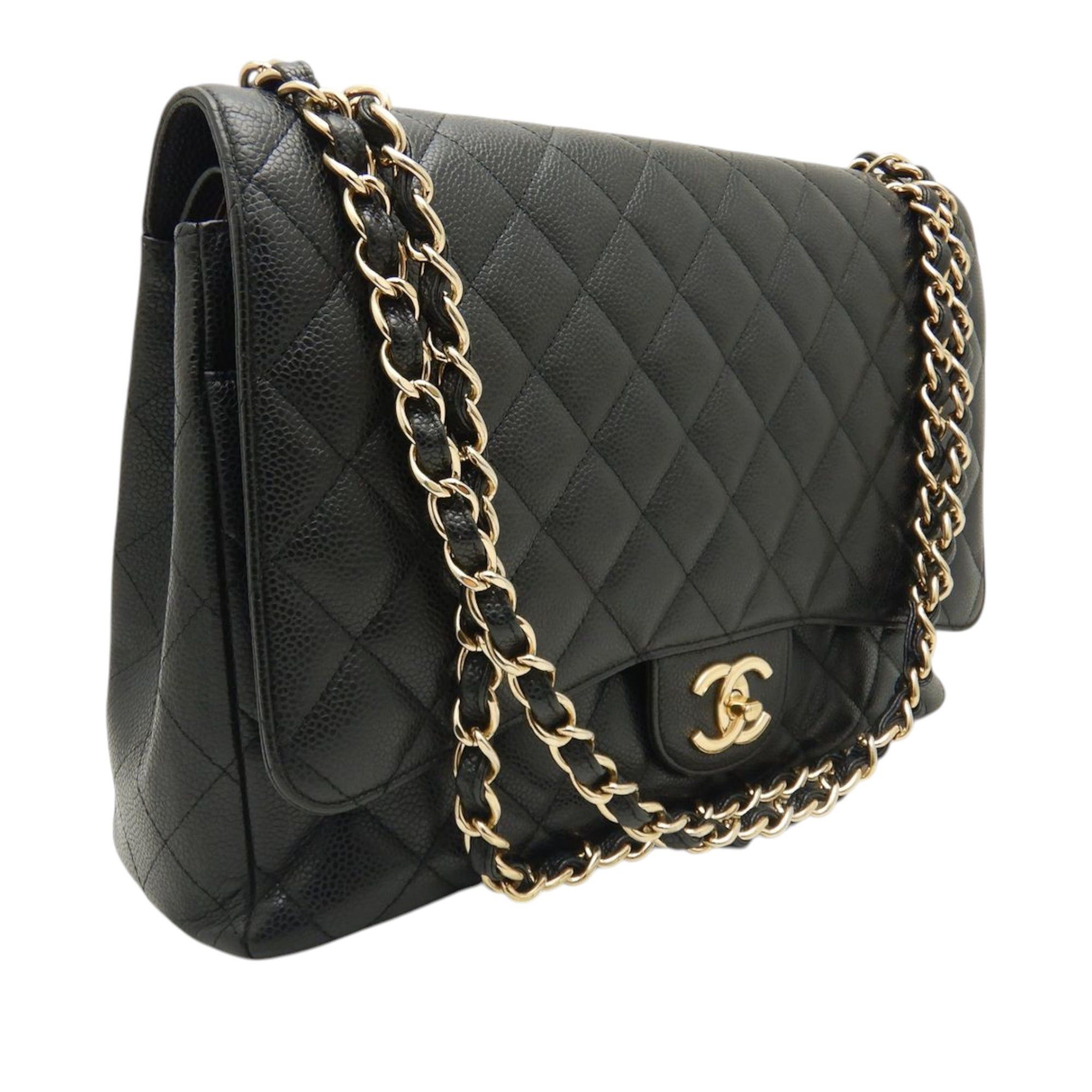 Chanel Maxi Classic Caviar Double Flap Size ONE SIZE - 2 Thumbnail